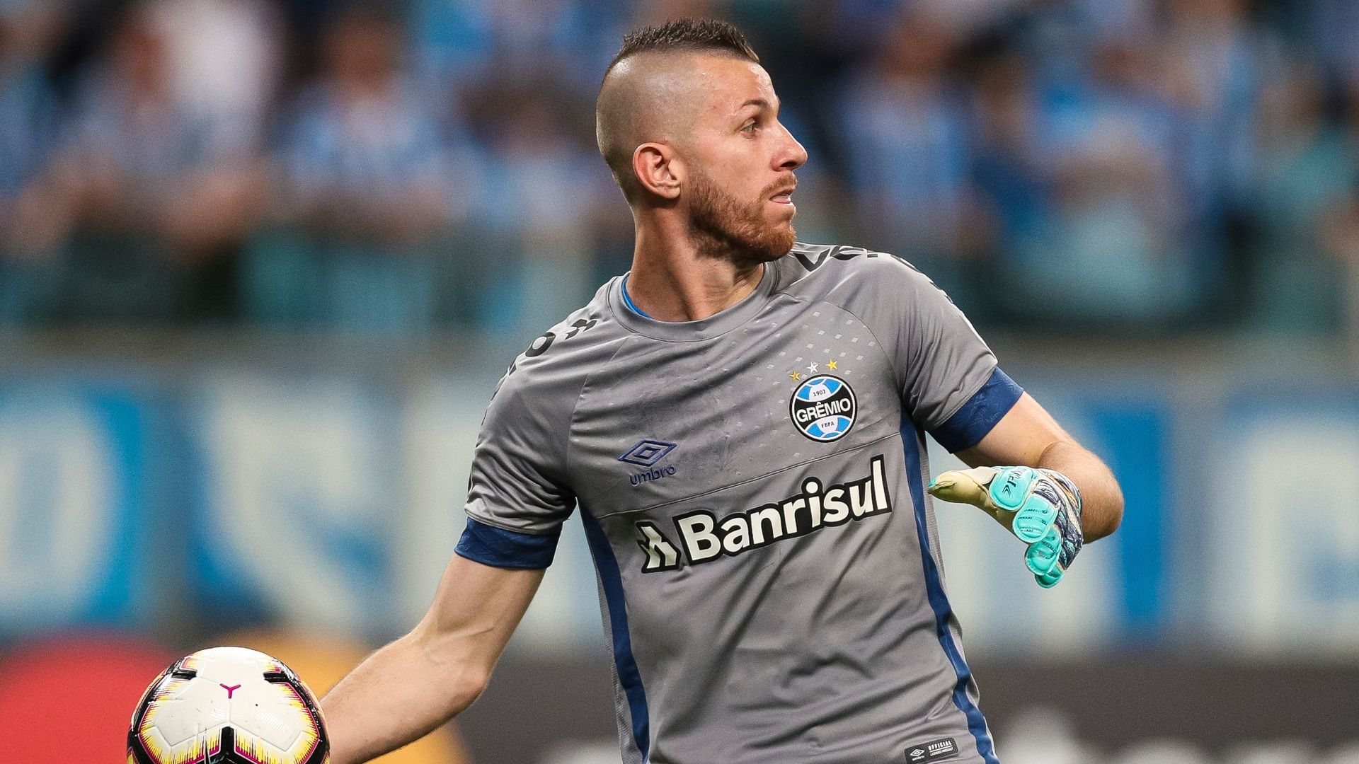 Paulo Victor no Grêmio em 2019