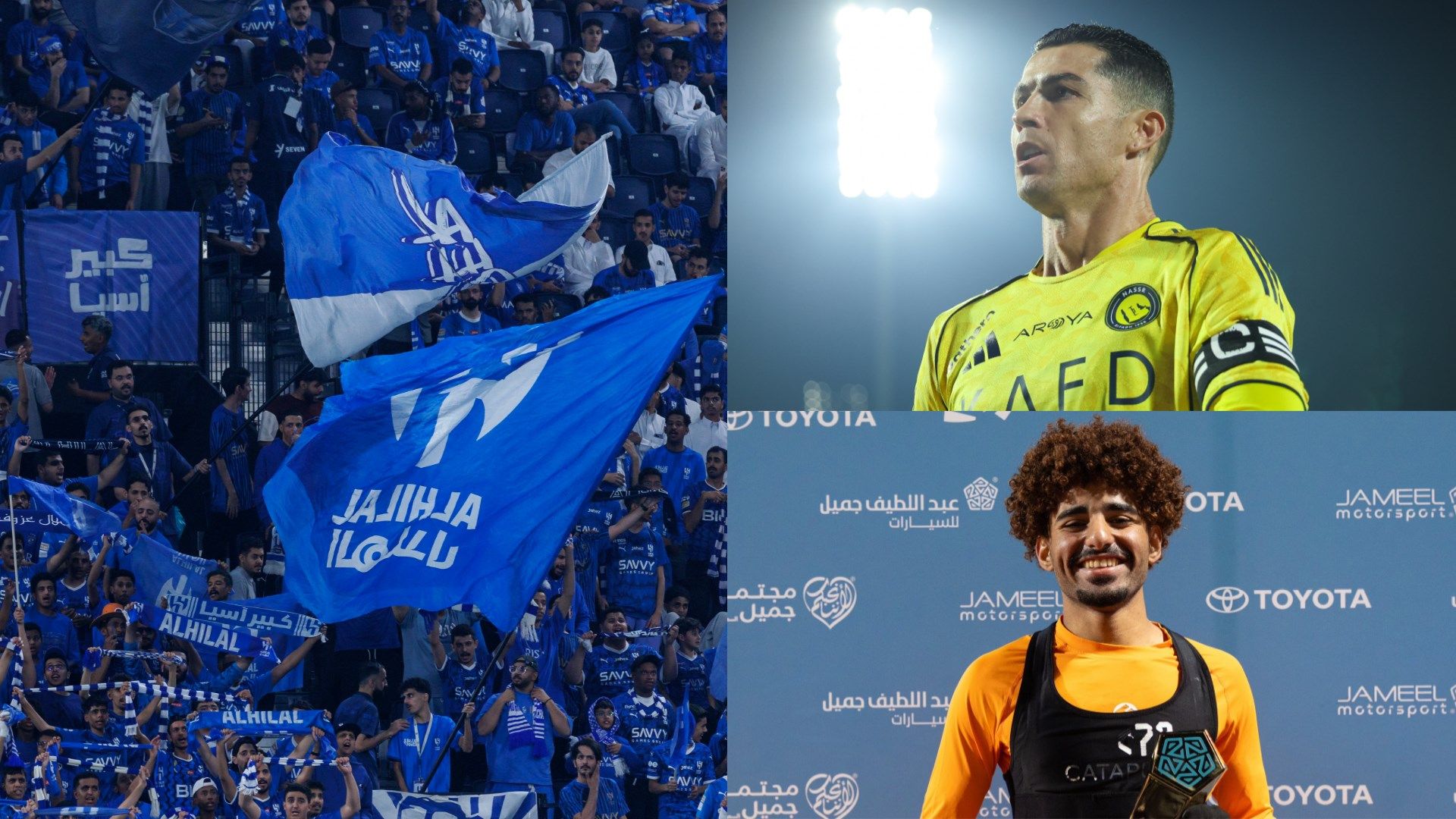 Cristiano Ronaldo Al Hilal Fans Sabri Dahal