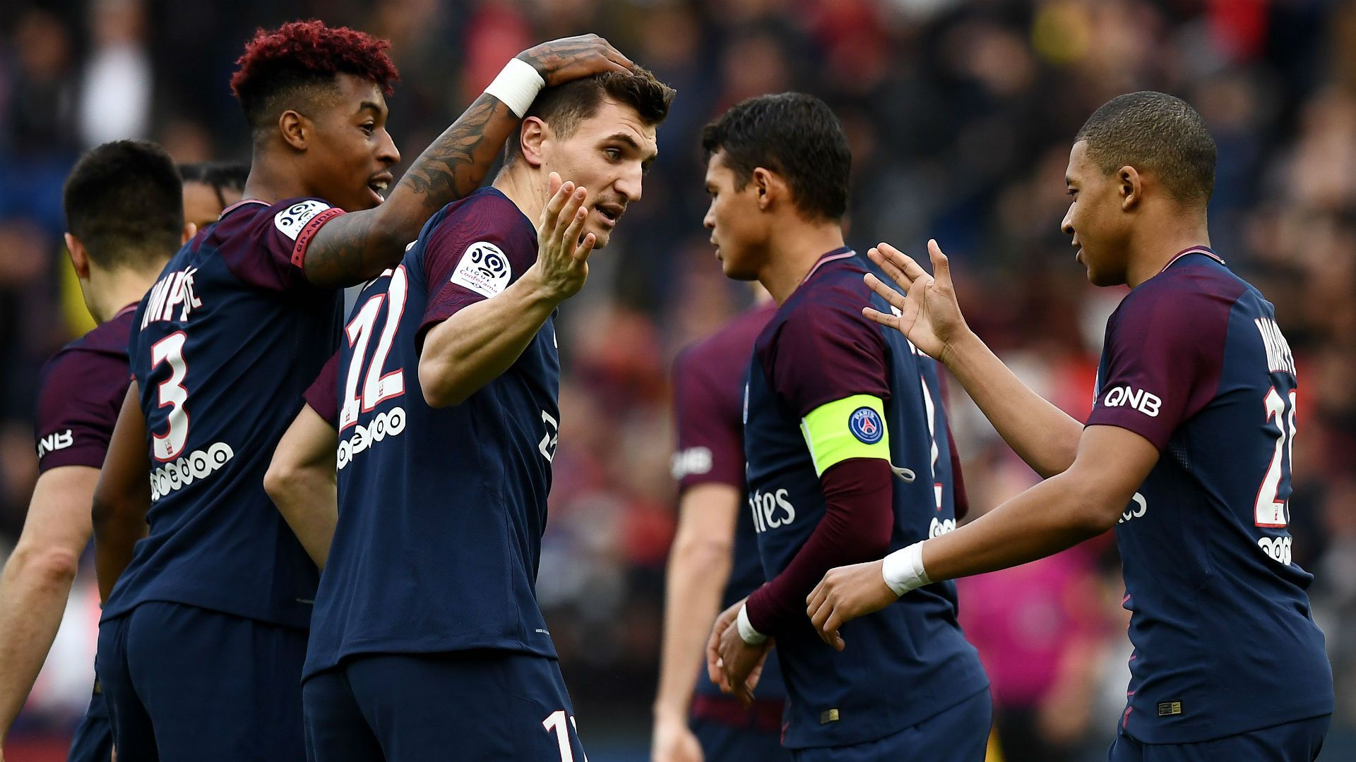 Thomas Meunier PSG Metz Ligue 1 10032018