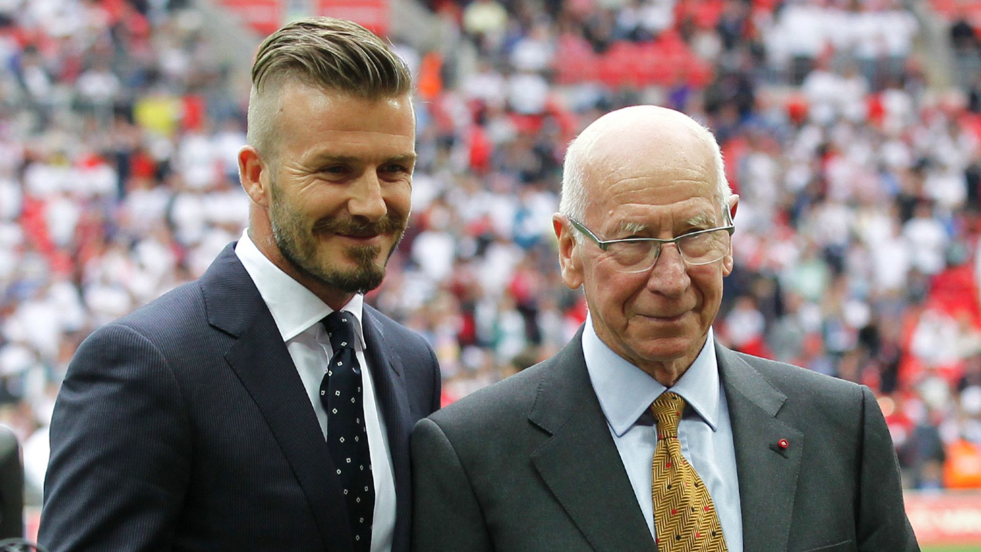 David Beckham Sir Bobby