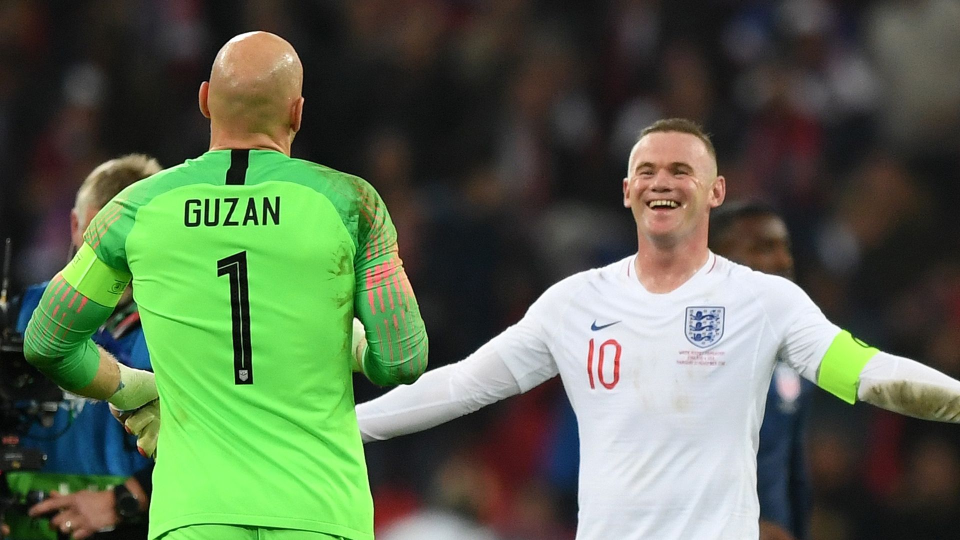 Wayne Rooney Brad Guzan