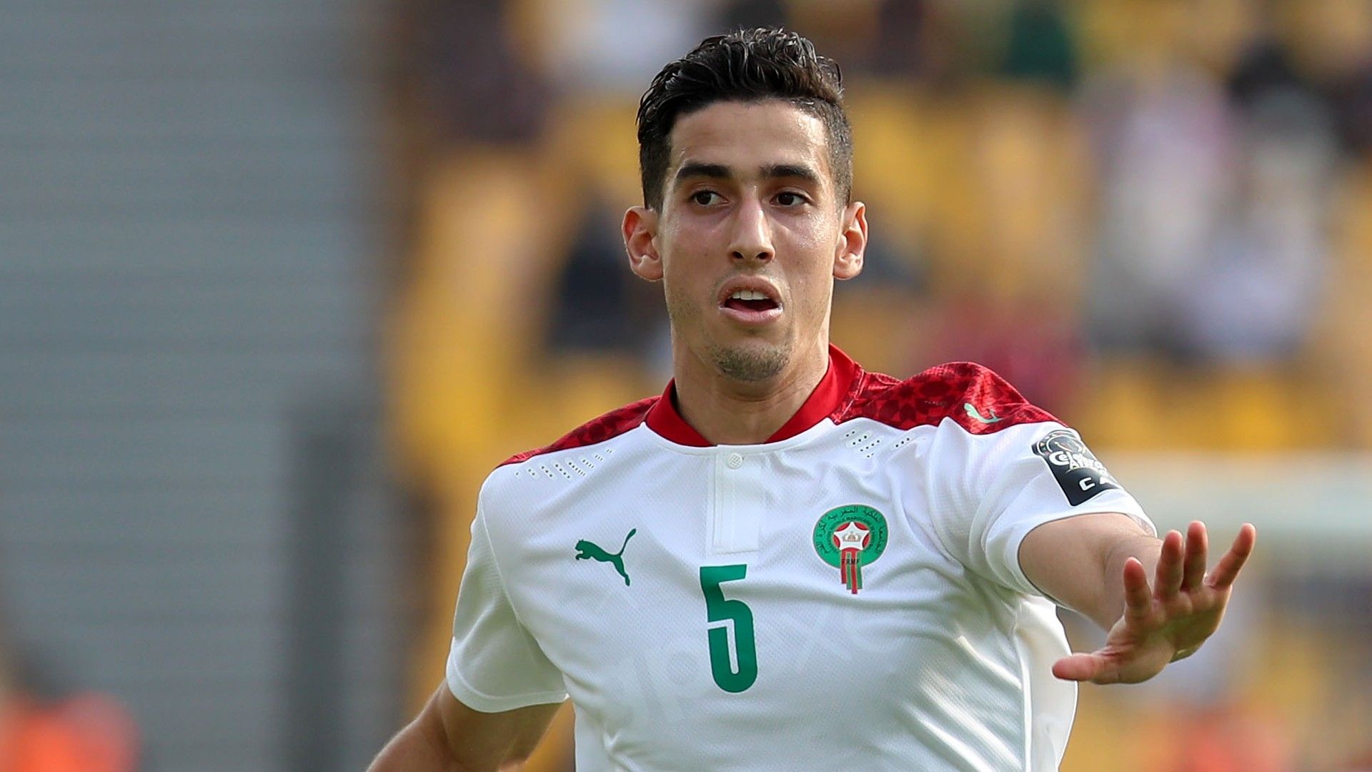 Youssef En-Nesyri of Morocco.