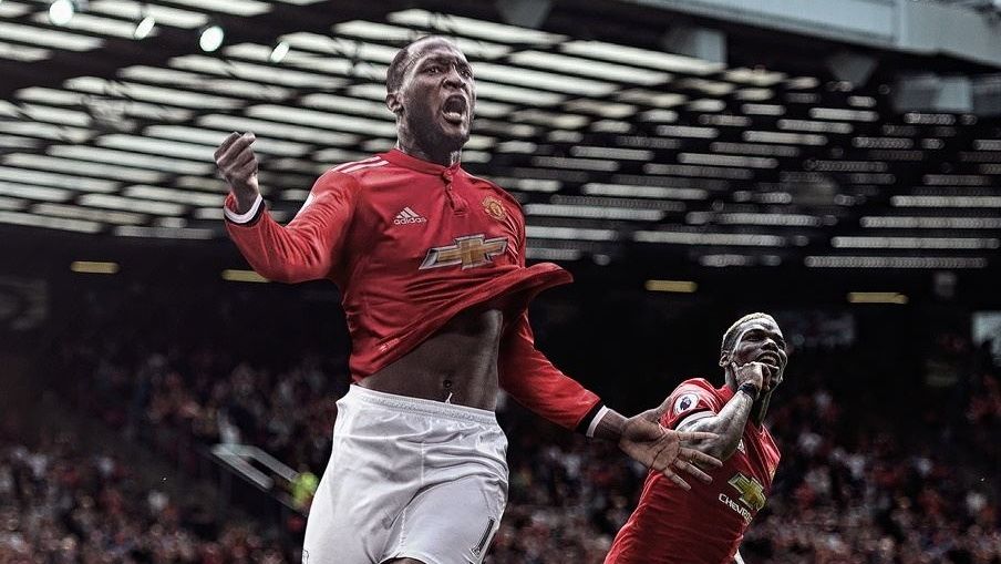 Romelu Lukaku Paul Pogba Manchester United GFX