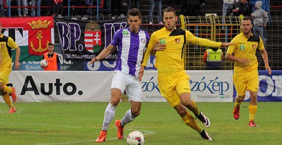 Eppel Márton az Újpest ellen