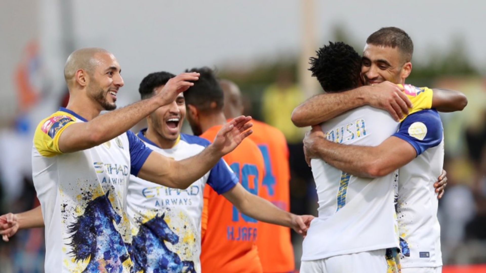 النصر - عبد الرزاق حمد الله - أحمد موسى - أمرابط - الفيحاء