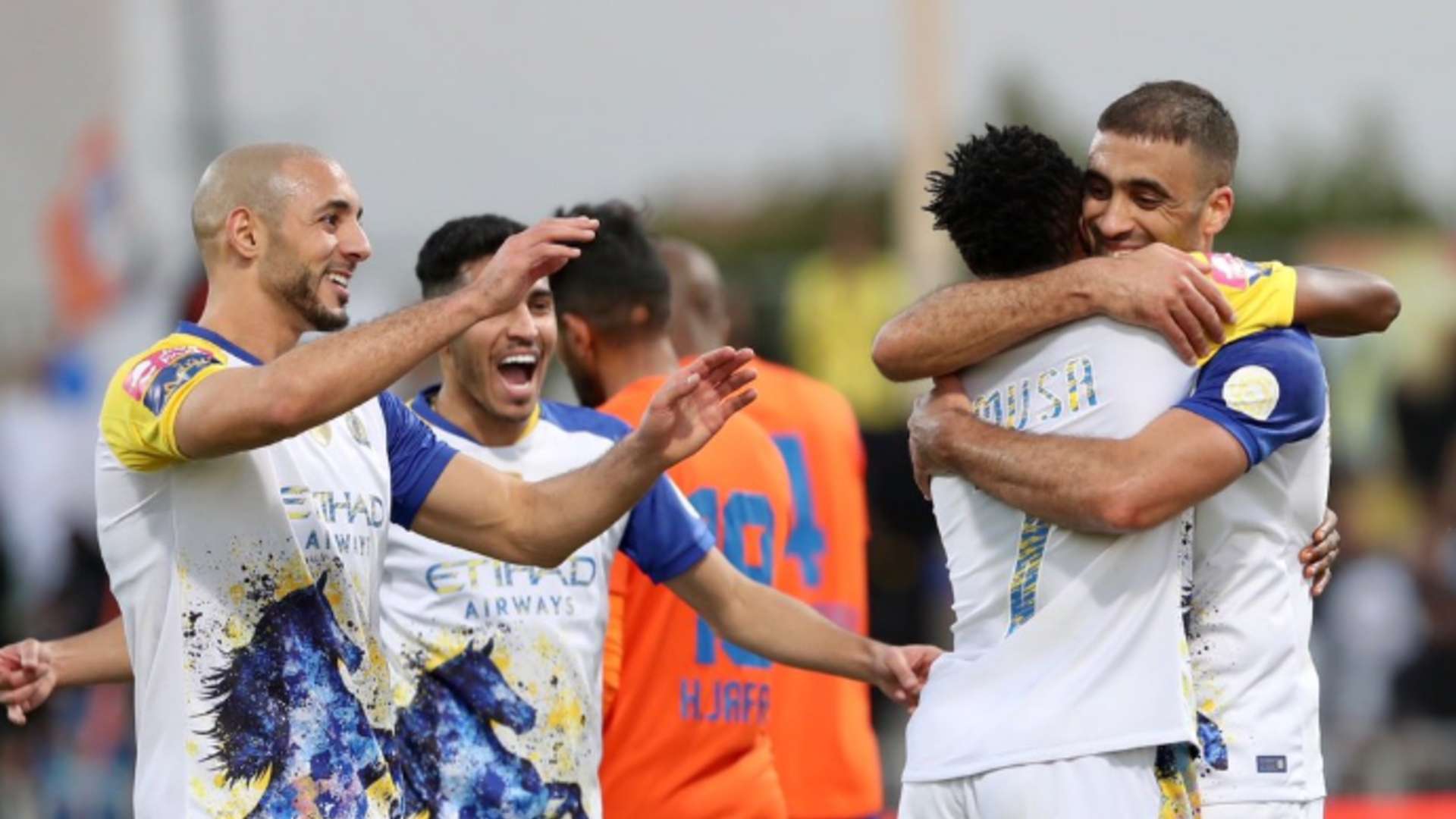 النصر - عبد الرزاق حمد الله - أحمد موسى - أمرابط - الفيحاء