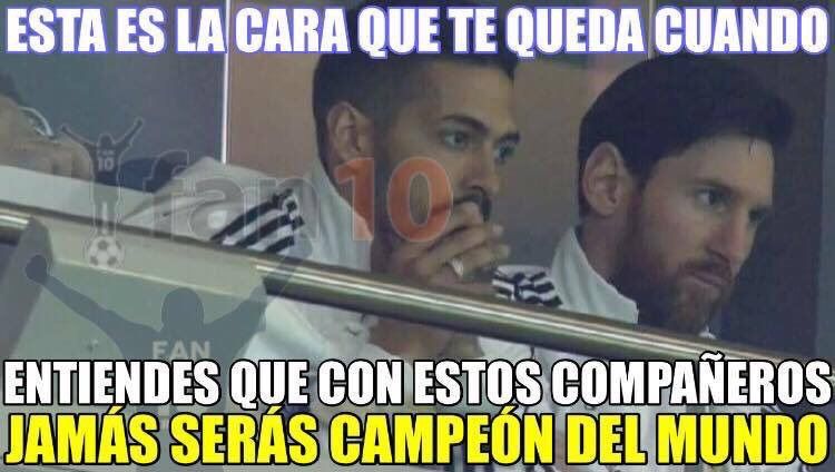 Memes España vs Argentina