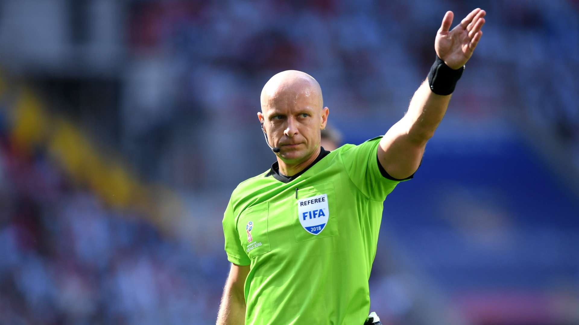 Referee Szymon Marciniak WC 2018