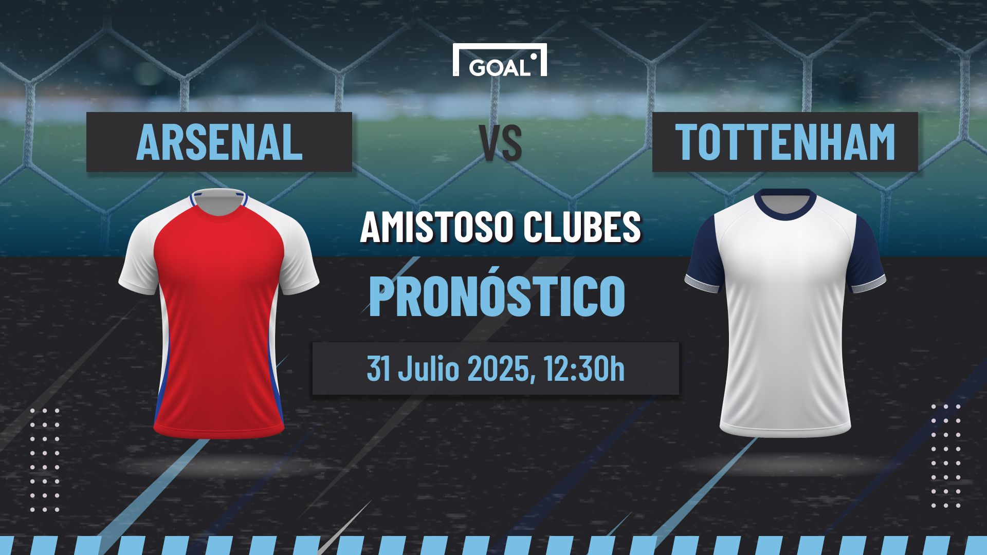 Arsenal vs Tottenham Pronóstico y Apuestas Amistoso de Clubes | 31/07/25