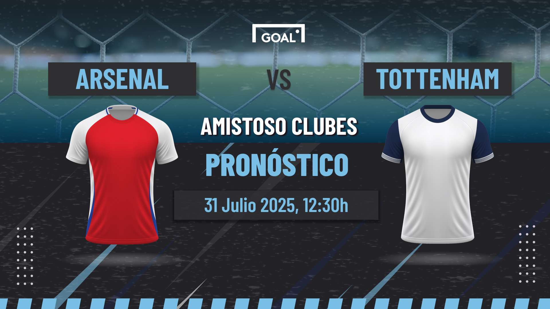 Arsenal vs Tottenham Pronóstico y Apuestas Amistoso de Clubes | 31/07/25