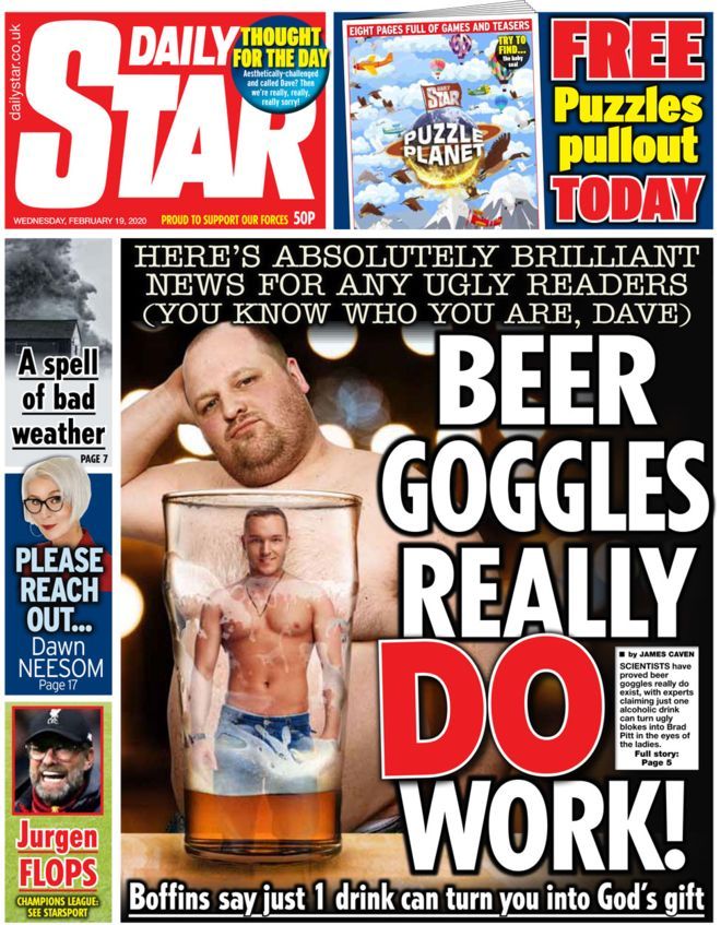 Daily Star 19 Feb newspapers