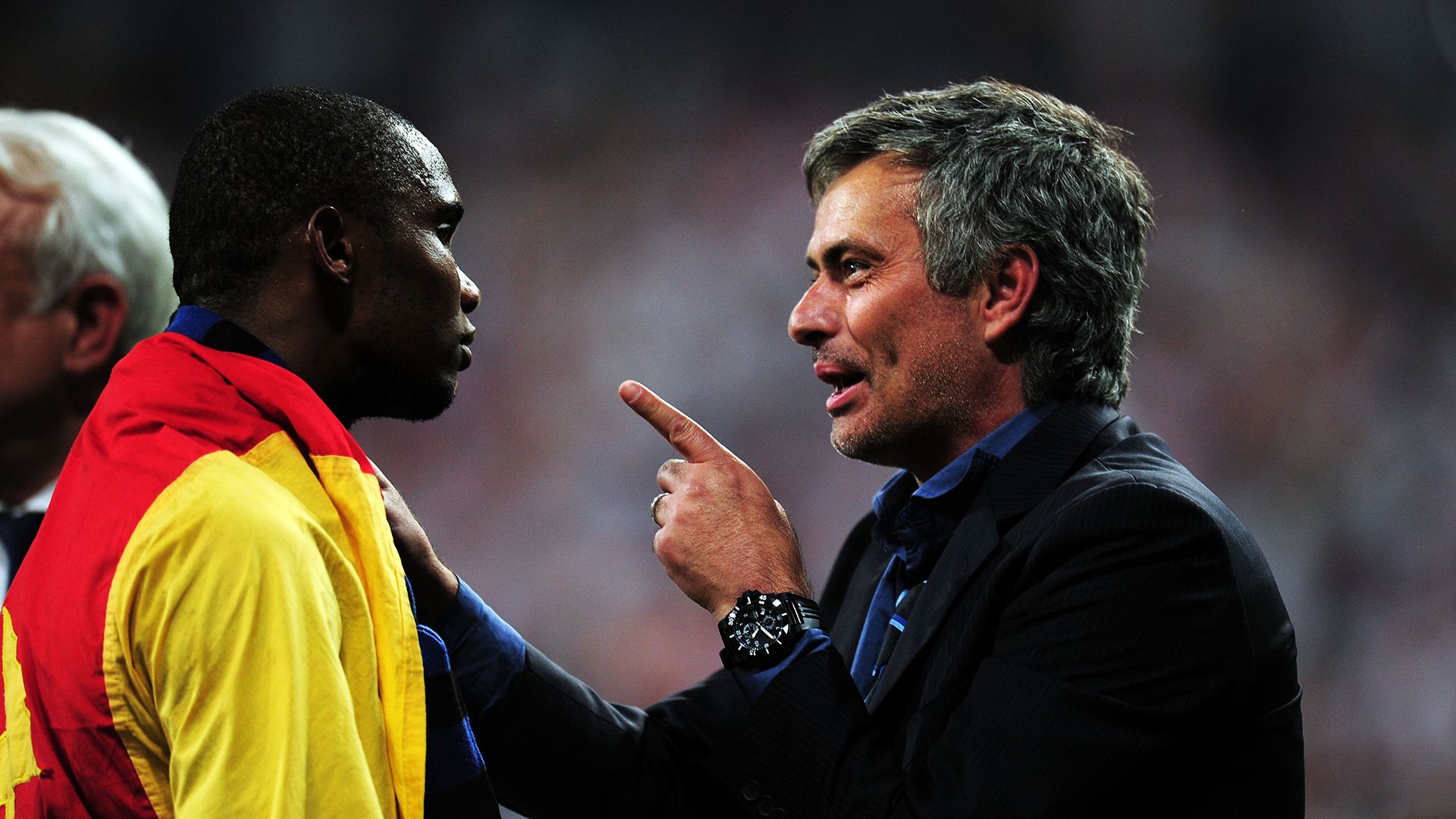 Jose Mourinho Samuel Eto'o Inter