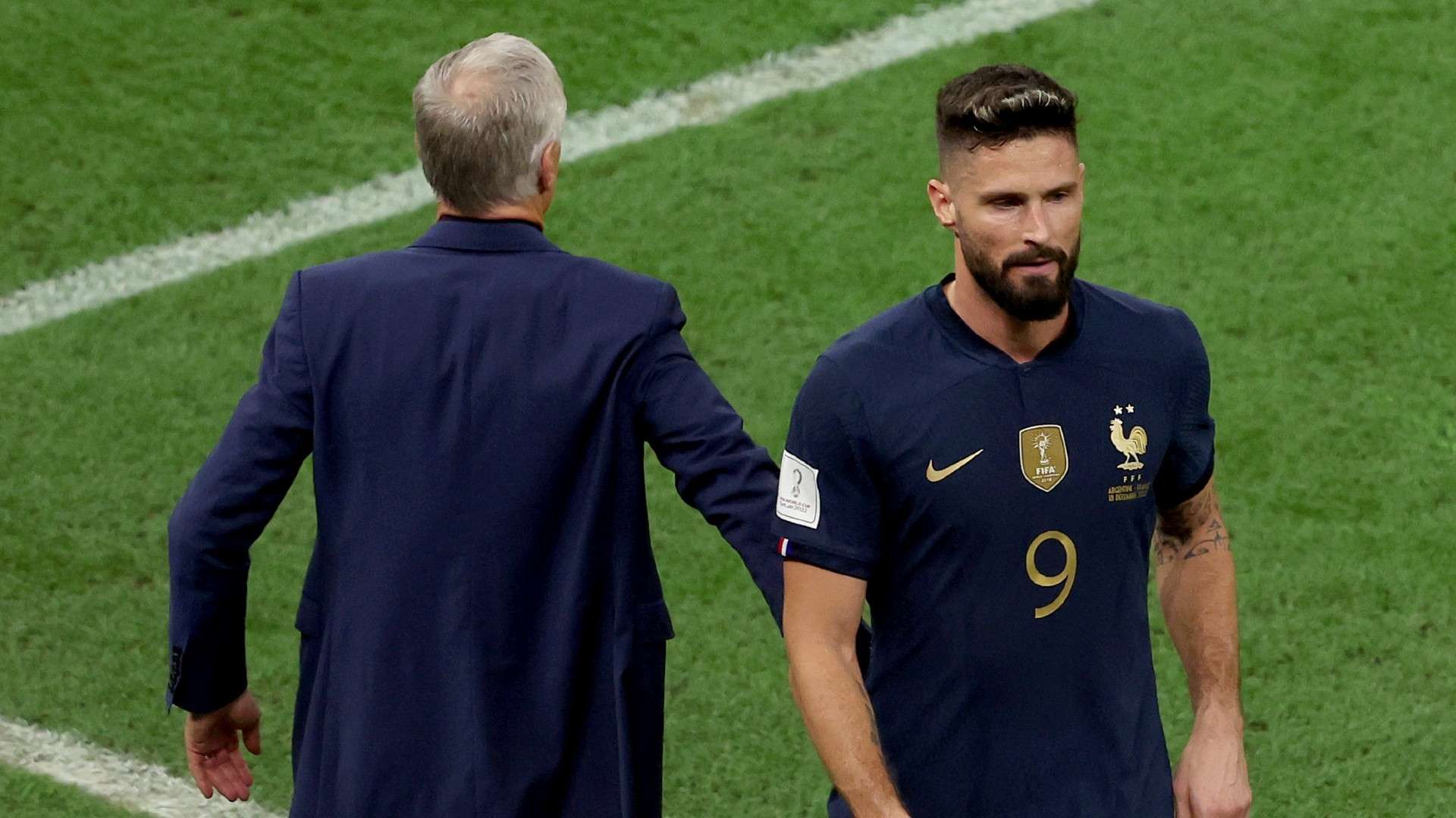 Olivier Giroud Didier Deschamps France 2022 World Cup