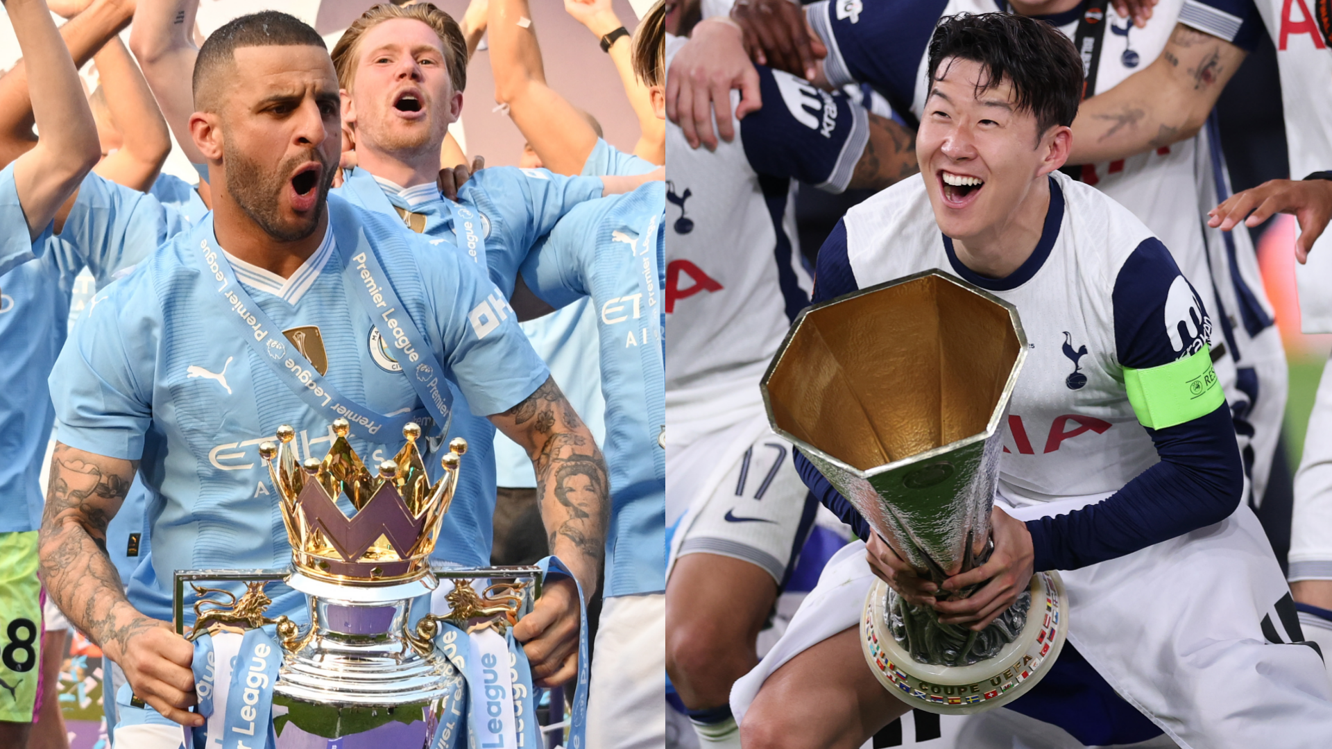 Kyle Walker admits he would swap Man City Premier League medal for Tottenham trophy as ex-Spurs right-back reveals he was 'nervous' for Europa League final | Goal.com UK