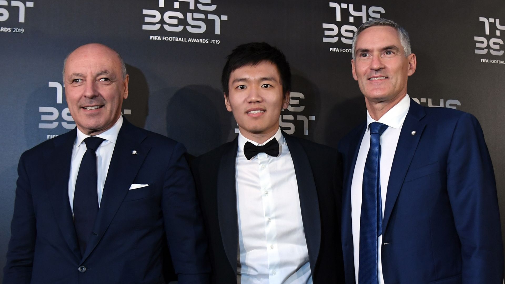 Beppe Marotta, Steven Zhang, Alessandro Antonello