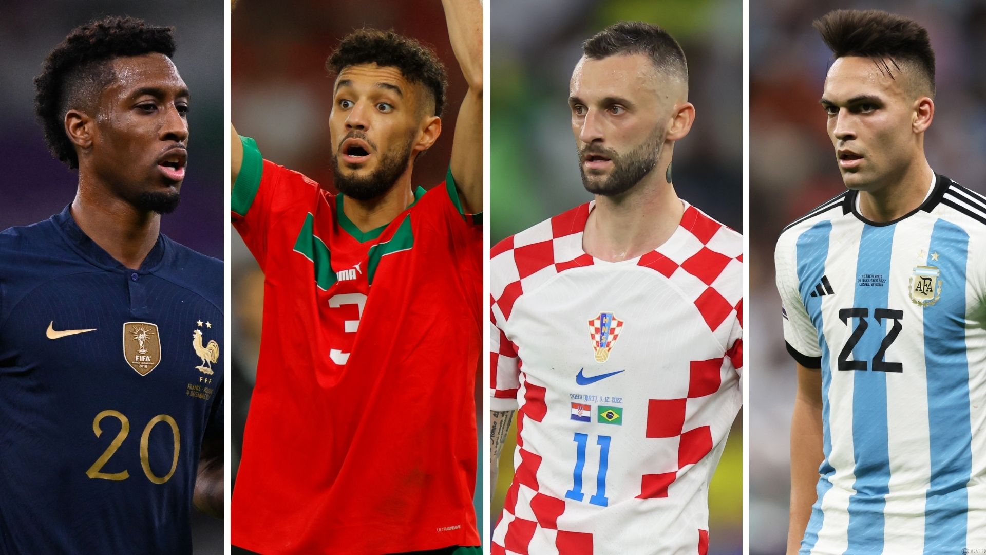 Coman Mazraoui Brozovic Lautaro