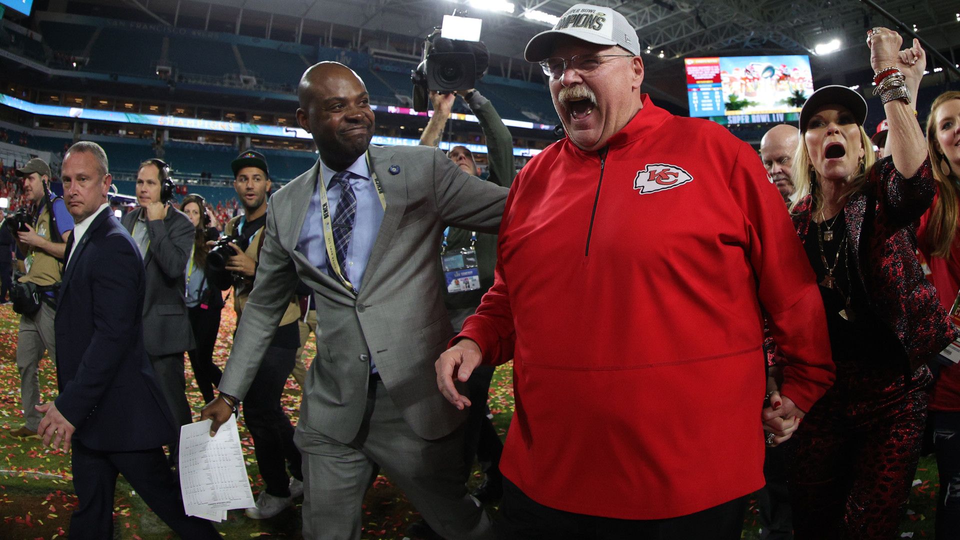 ANDY REID KANSAS CITY CHIEFS 