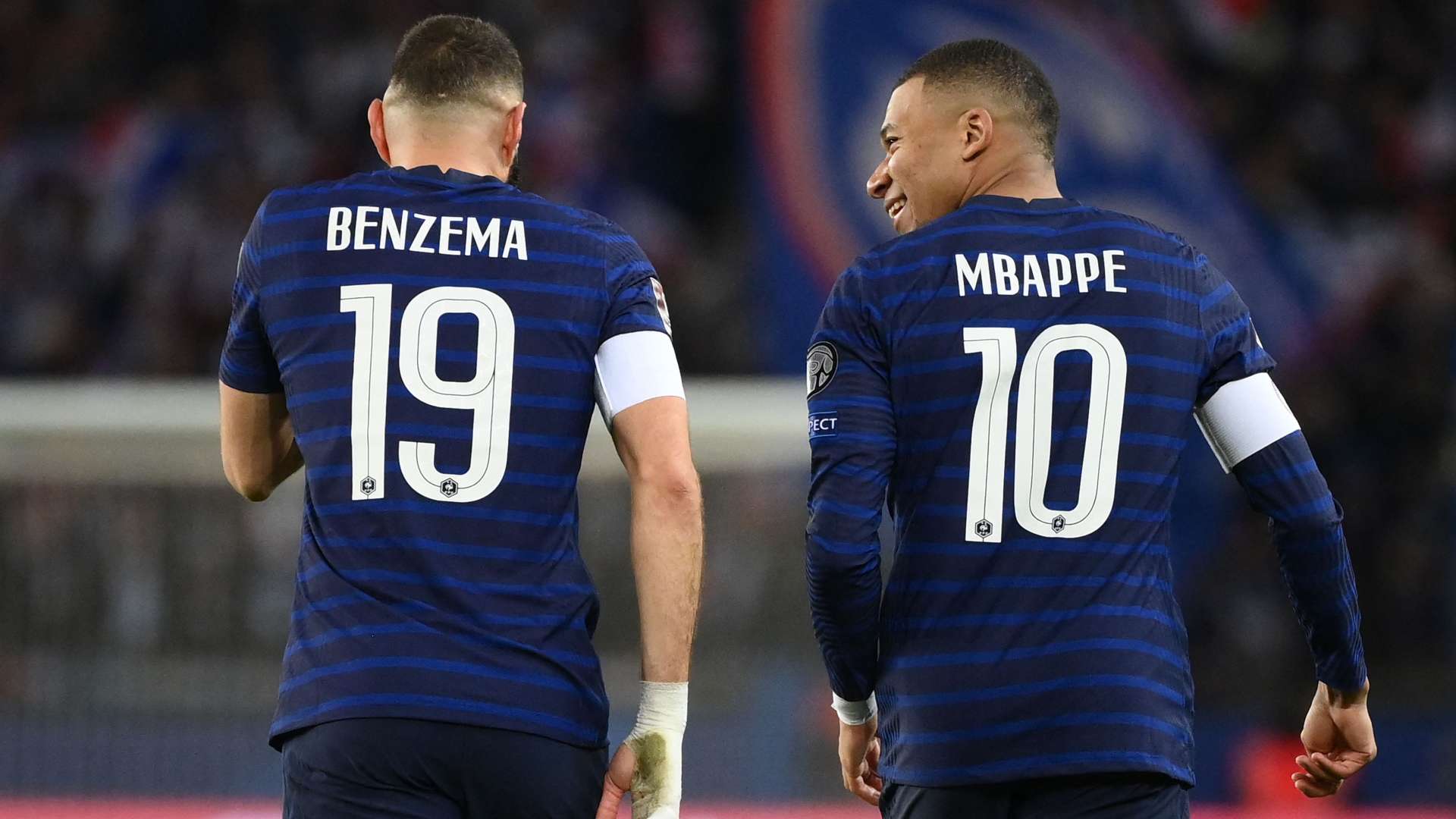 Benzema Mbappé France-Kazakhstan 2021