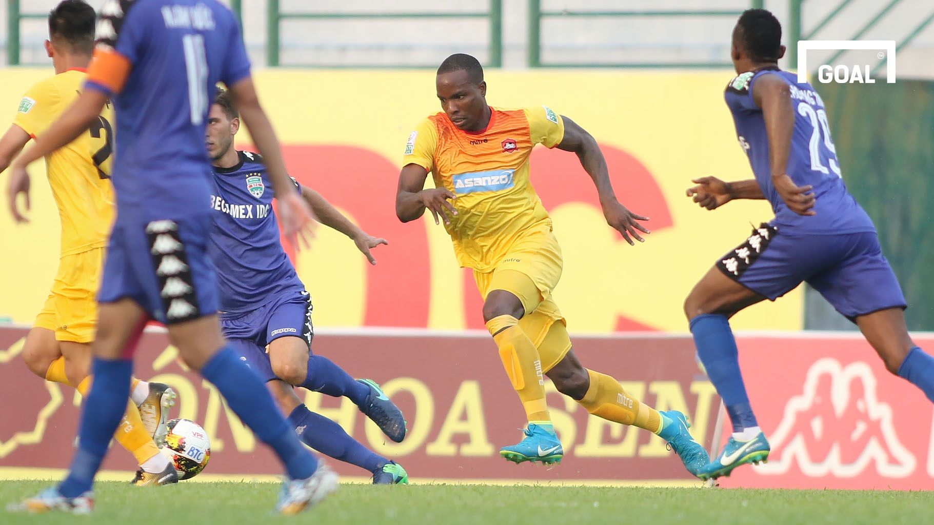 B.Bình Dương Hải Phòng Vòng 8 V.League 2018