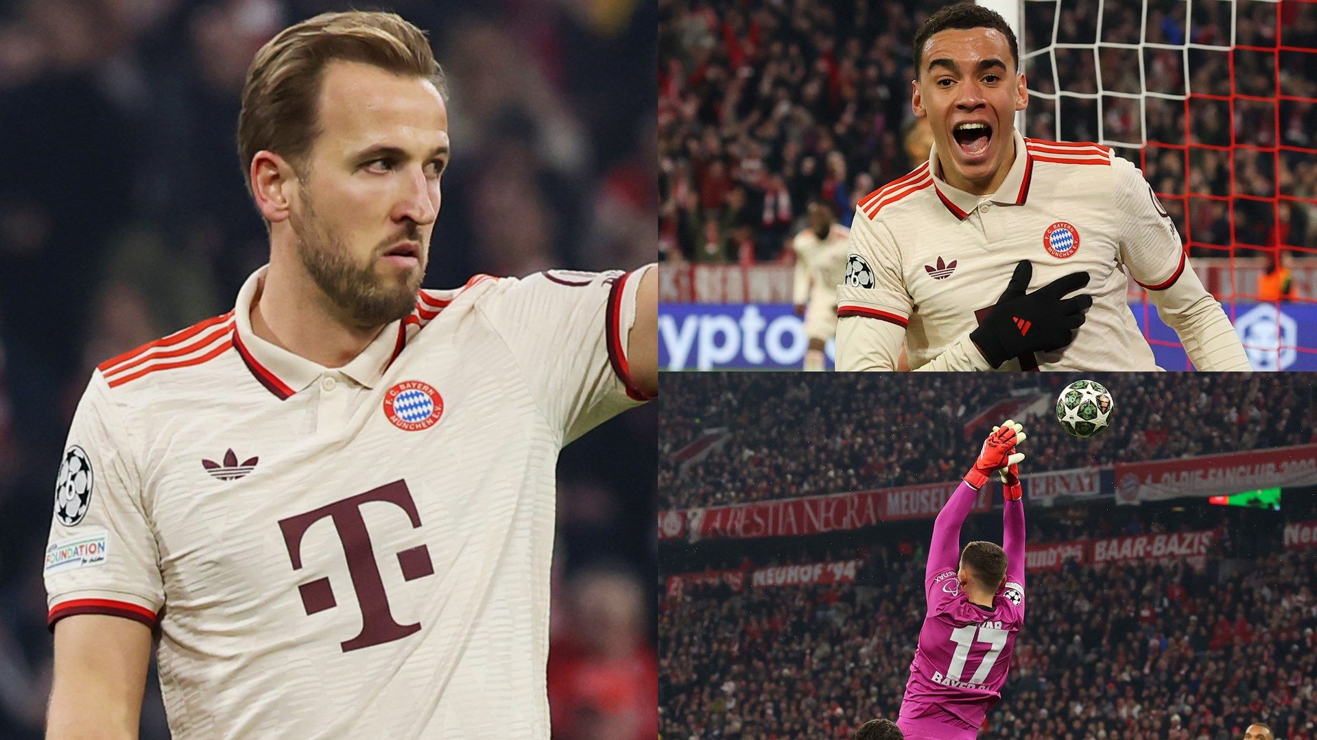 Harry Kane Jamal Musiala Bayern Munich Bayer Leverkusen