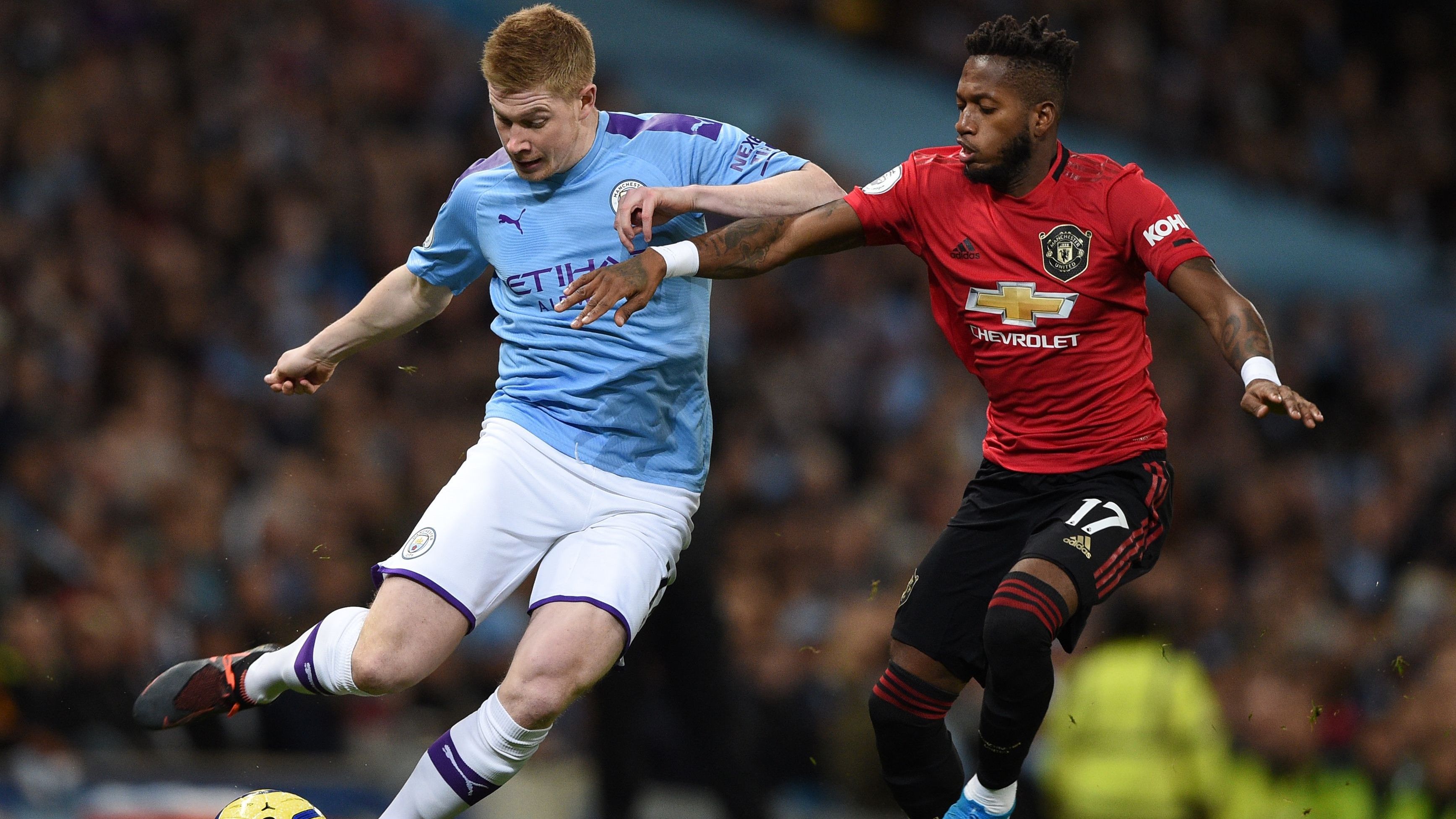 Kevin De Bruyne Fred Manchester United Manchester City Premier League Ngoai Hang Anh