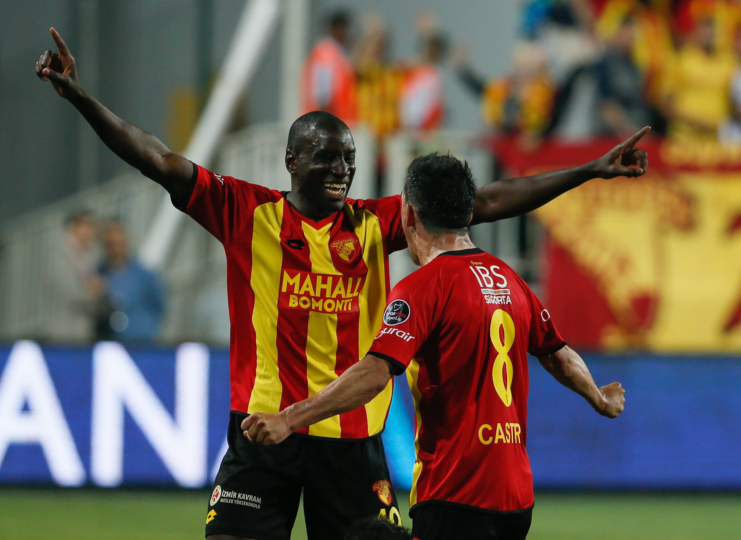 Andre Castro Demba Ba Goztepe Karabukspor 04/27/18