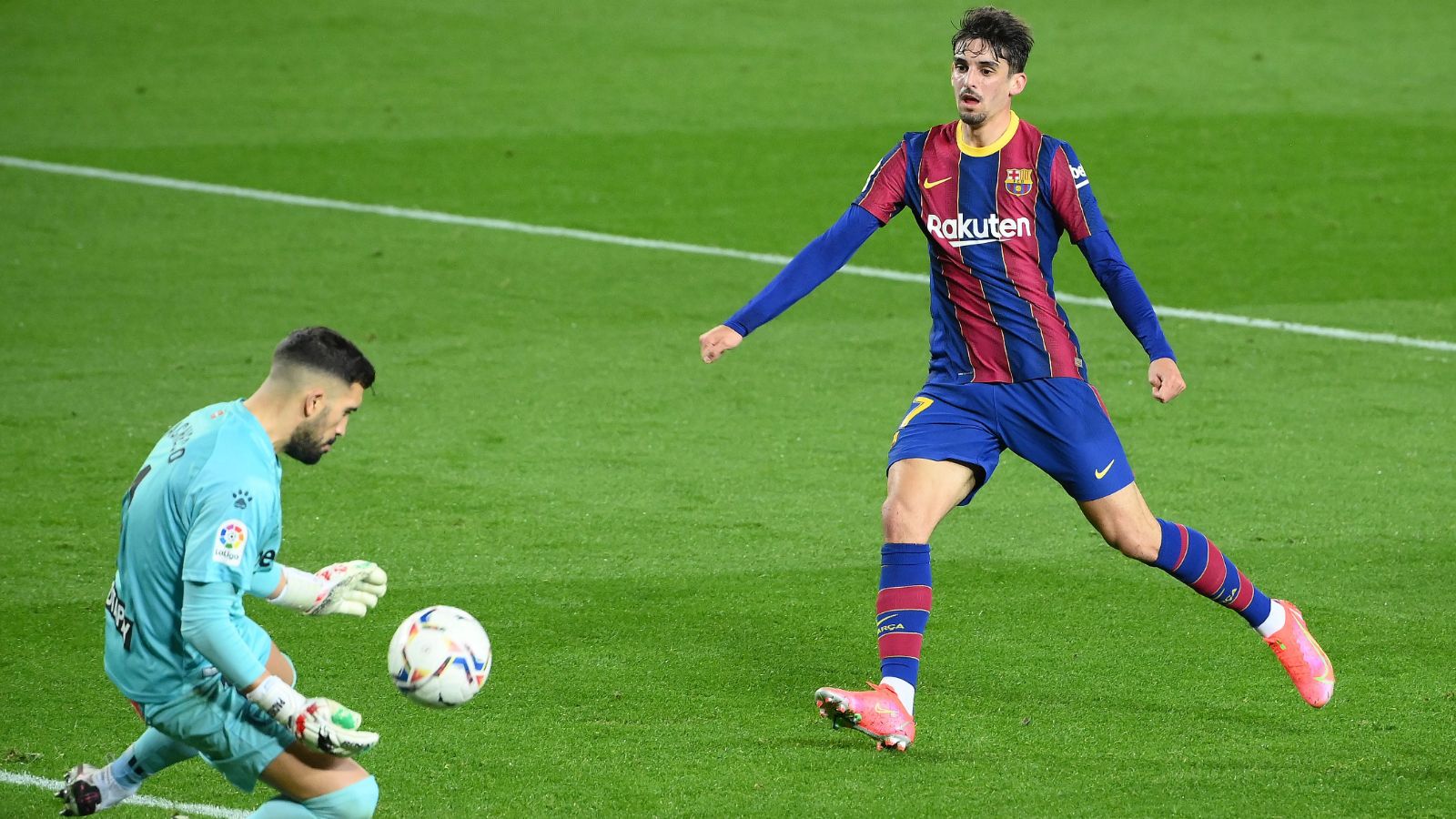 Trincao Barcelona Alavés LaLiga