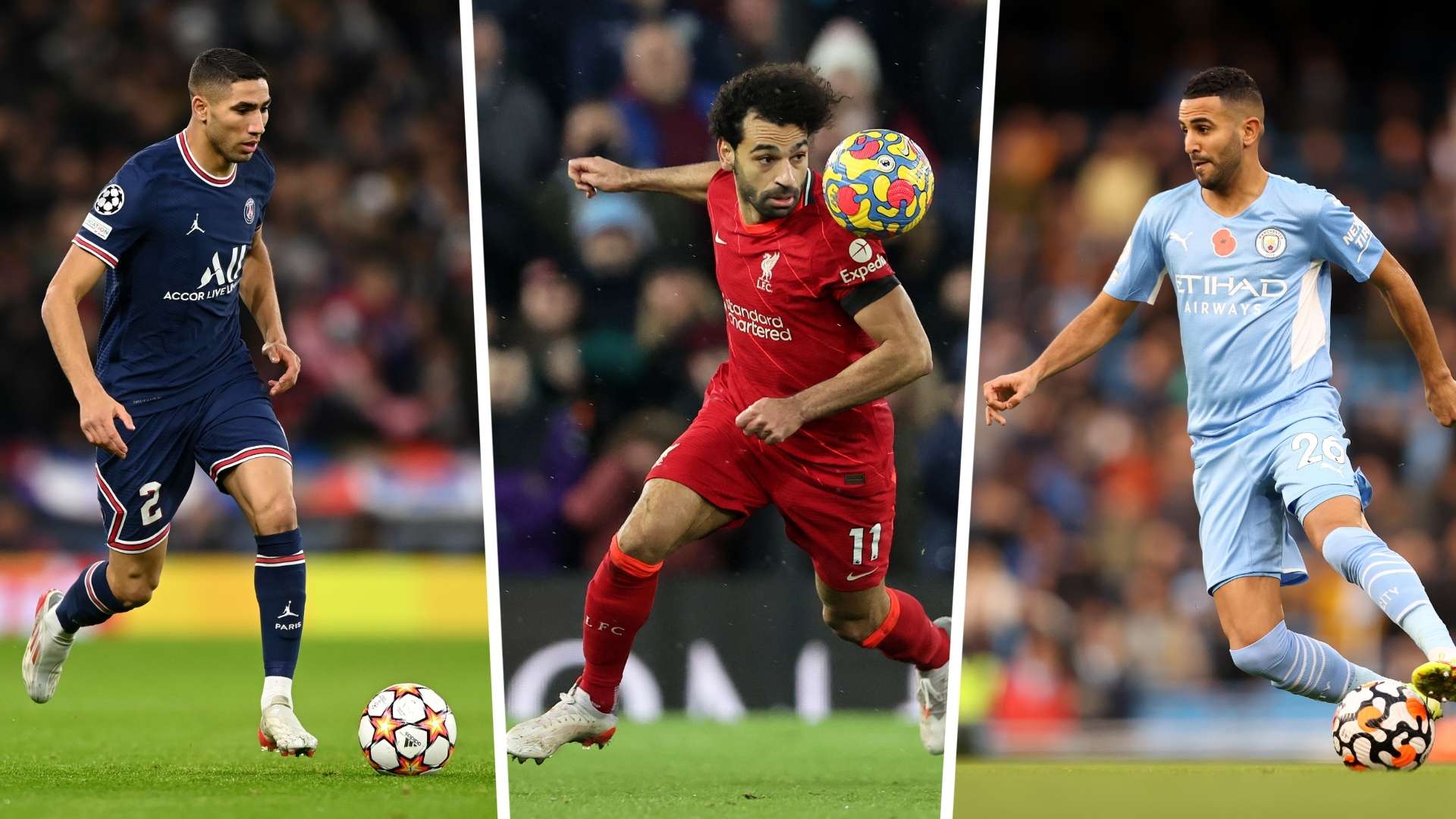 Salah Mahrez Hakimi Goal 25