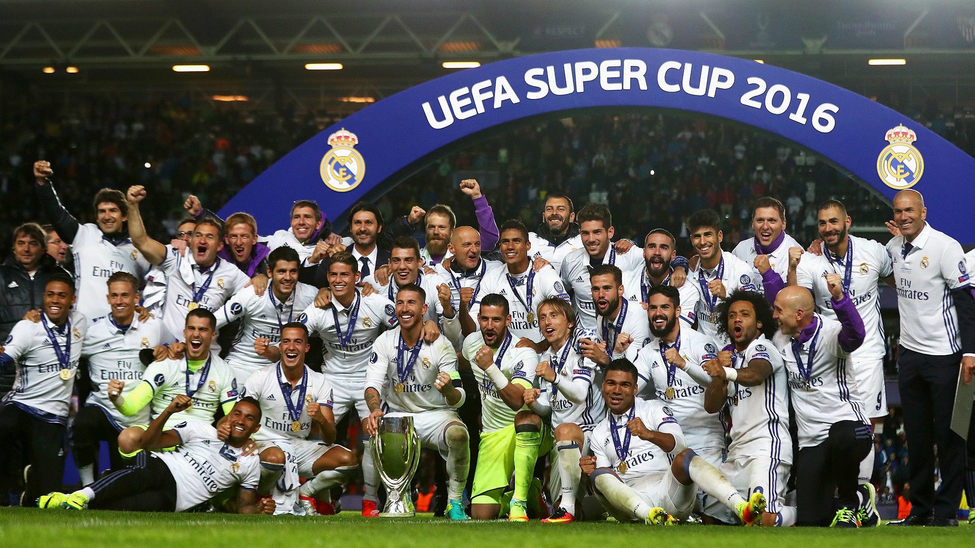 Real Madrid Sevilla UEFA Super Cup 09082016