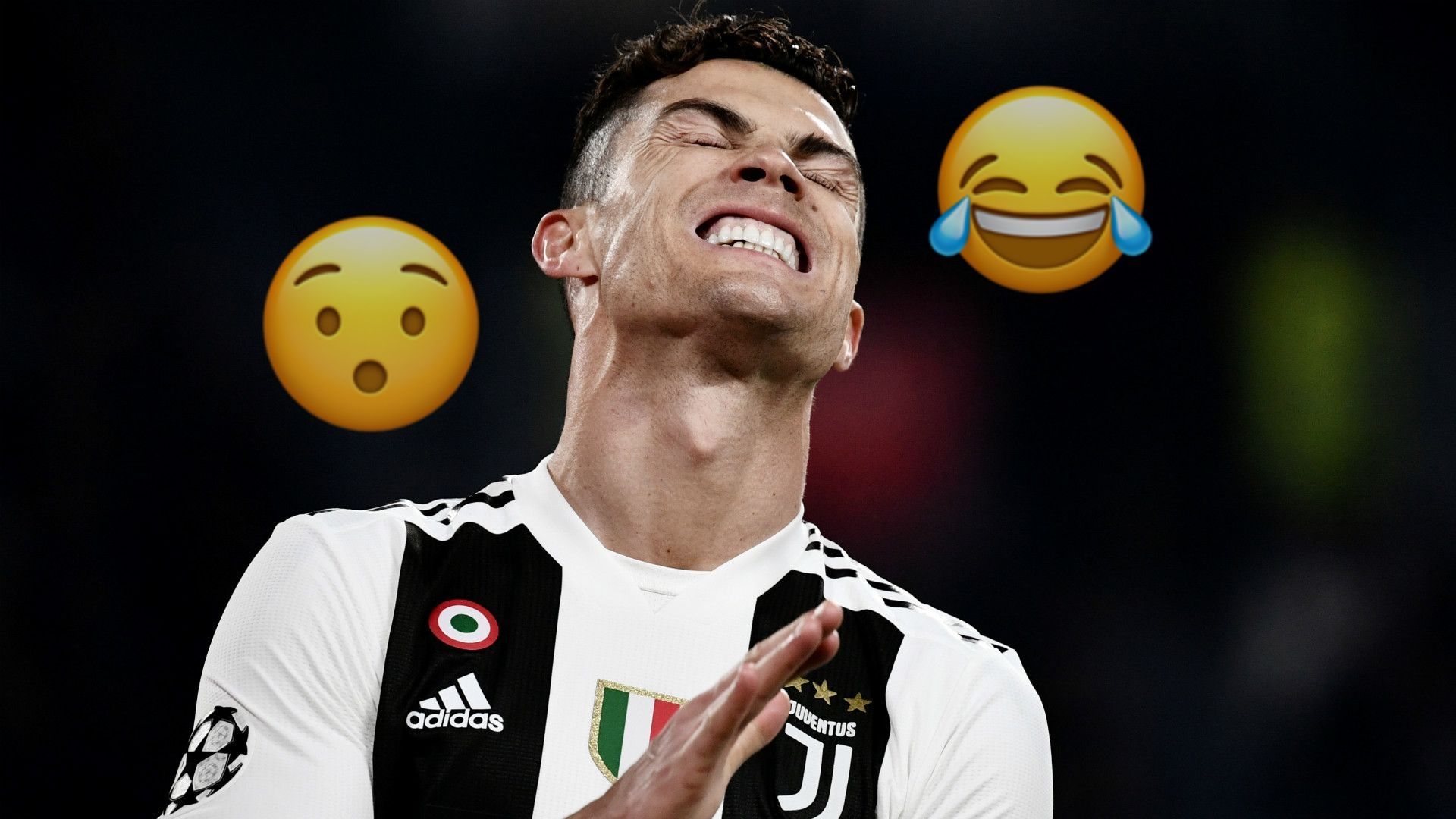 GFX Ronaldo Juventus elimination memes