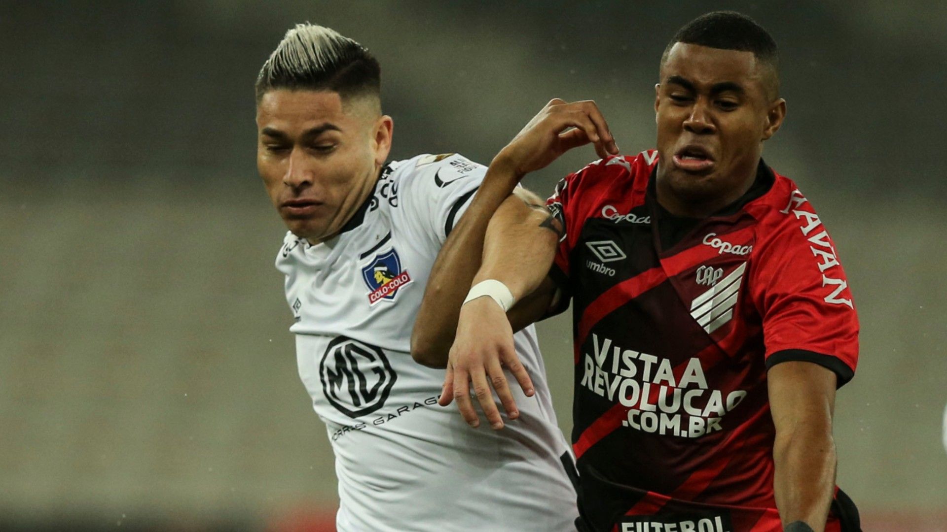 230920 Óscar Opazo y Erick Paranaense Colo Colo