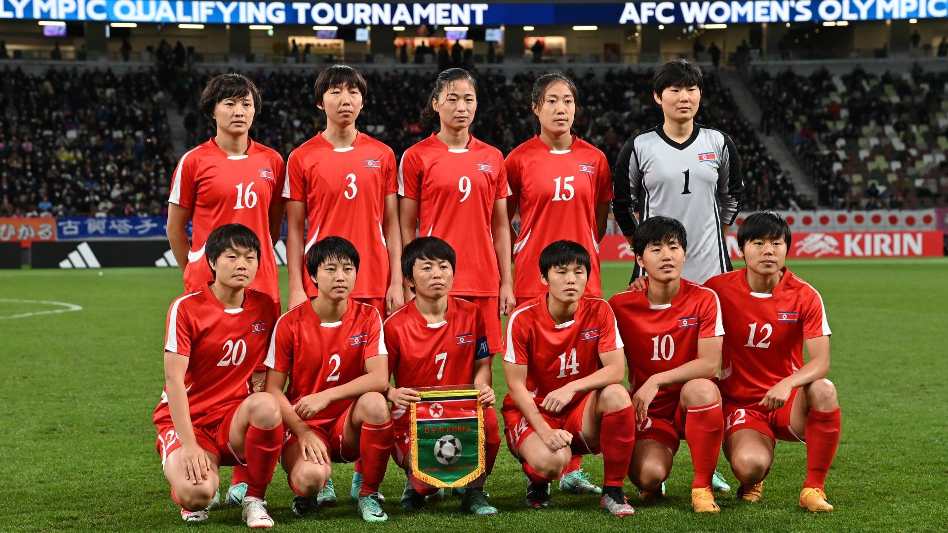 north korea-women-team photo-20240228