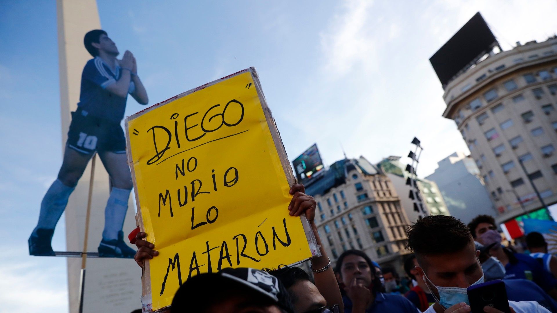 marcha Diego Maradona Obelisco 10032021