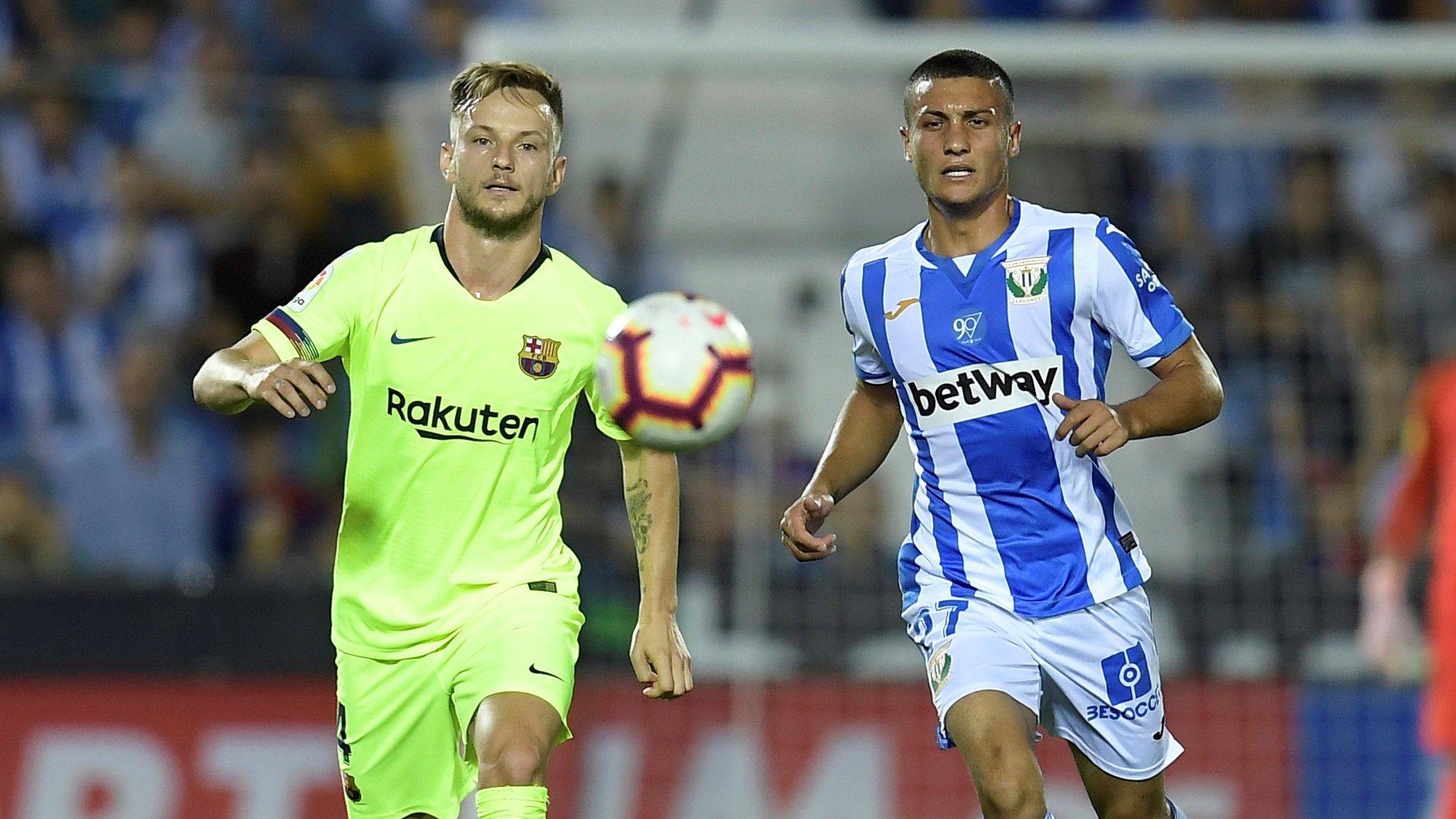 Ivan Rakitic Oscar Rodriguez Leganes Barcelona LaLiga 26092018