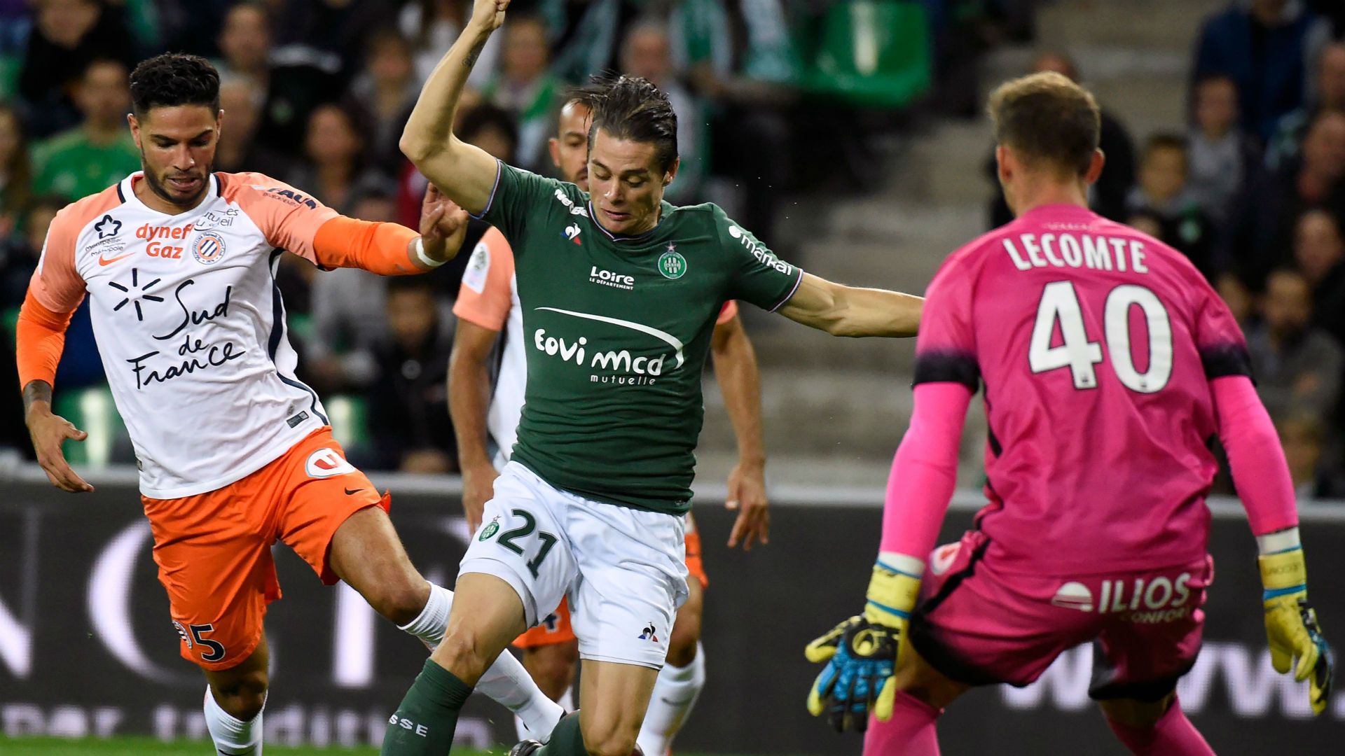 Romain Hamouma Saint-Etienne Montpellier