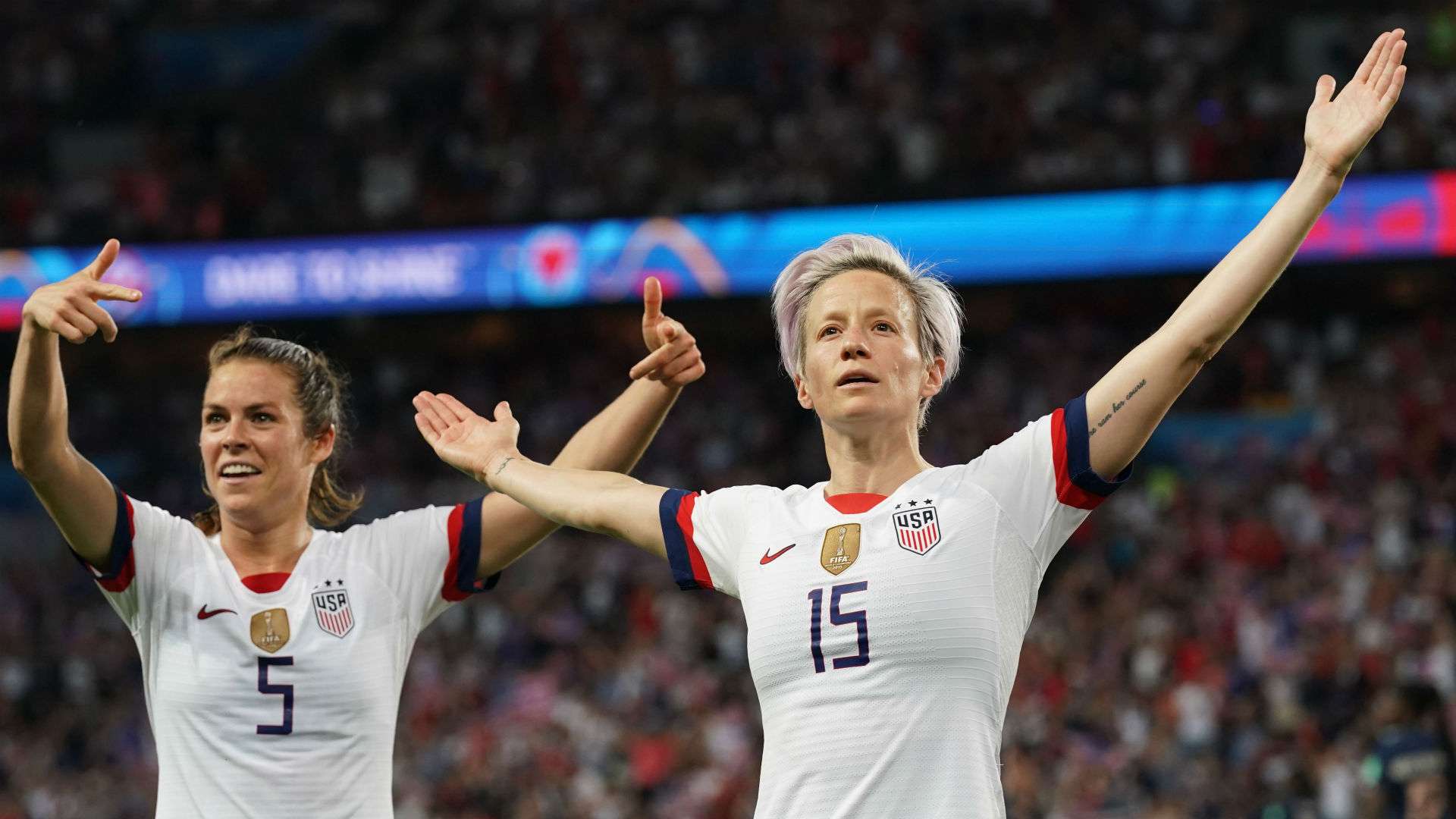 Megan Rapinoe Kelly OHara USWNT France