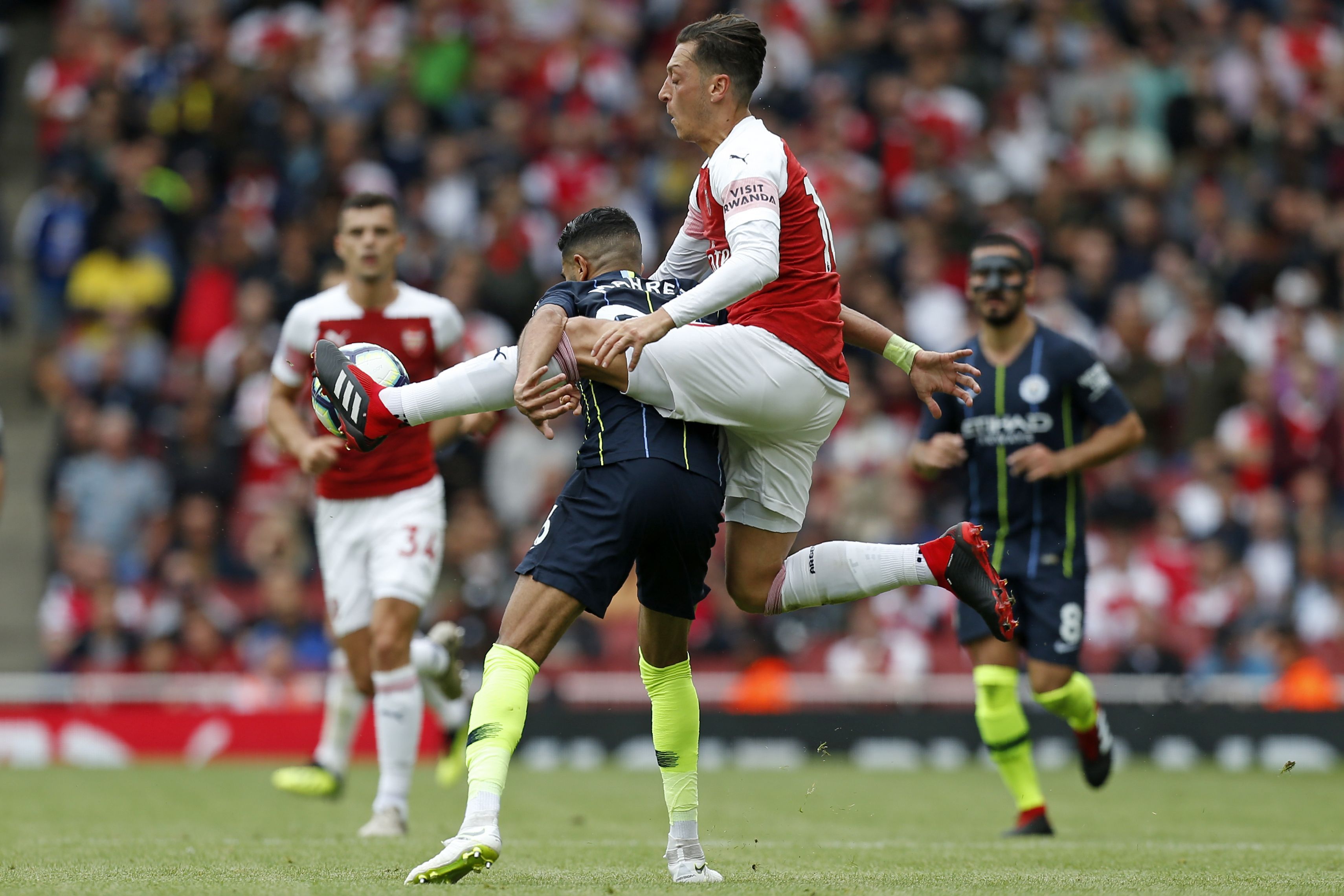 Mahrez Arsenal Manchester city