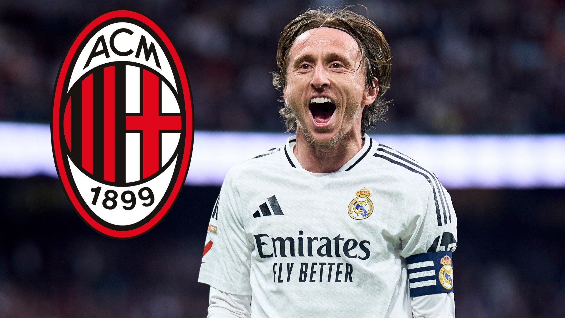 Luka Modric AC Milan GFX