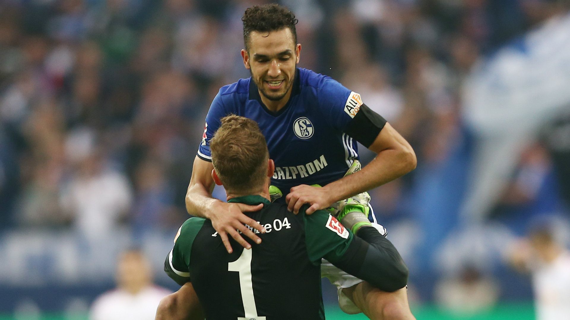 NABIL BENTALEB SCHALKE GERMAN BUNDESLIGA 19082017