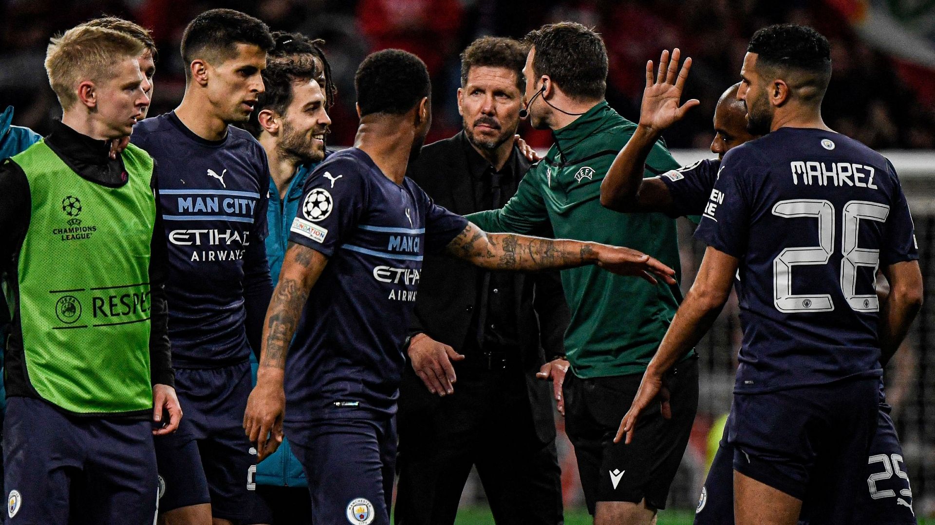 Manchester City Atletico Madrid post-match 2021-22