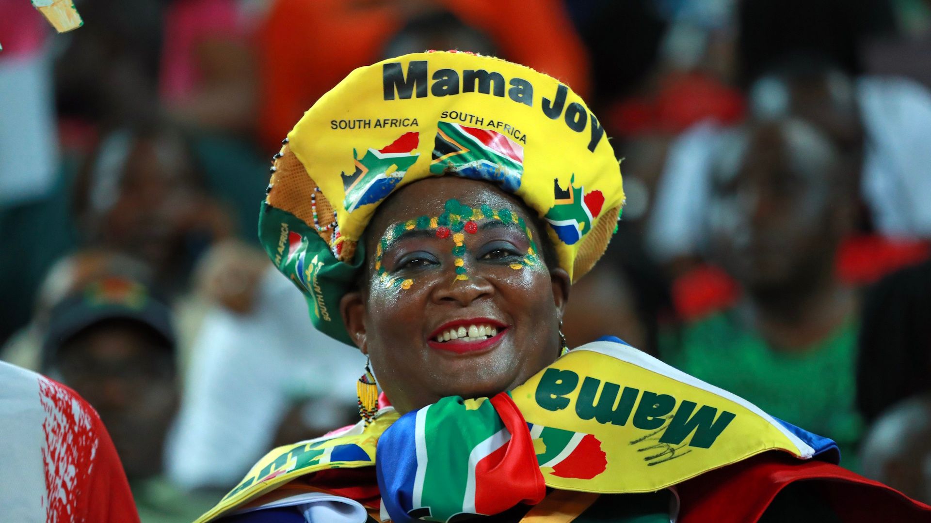 Mama Joy, Bafana Bafana fan, June 2024