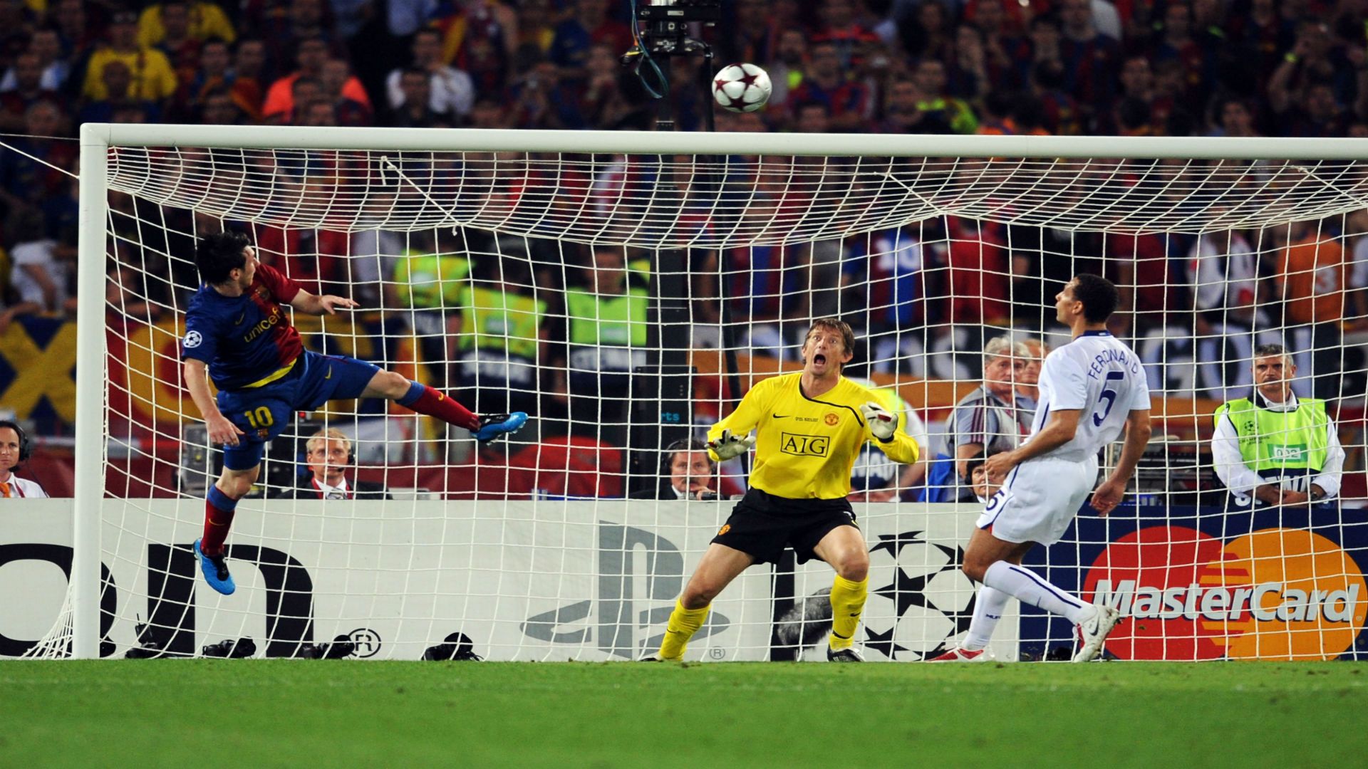 Messi CL final 2009