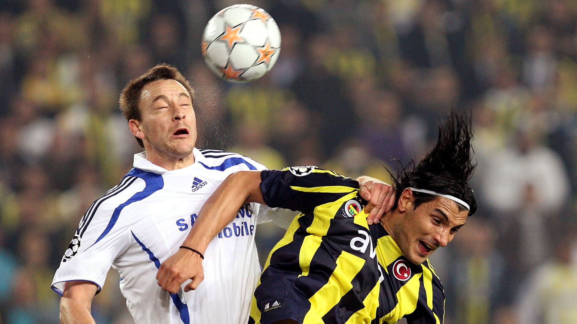 John Terry & Onder Turaci. Fenerbahce vs Chelsea. 04.02.2008