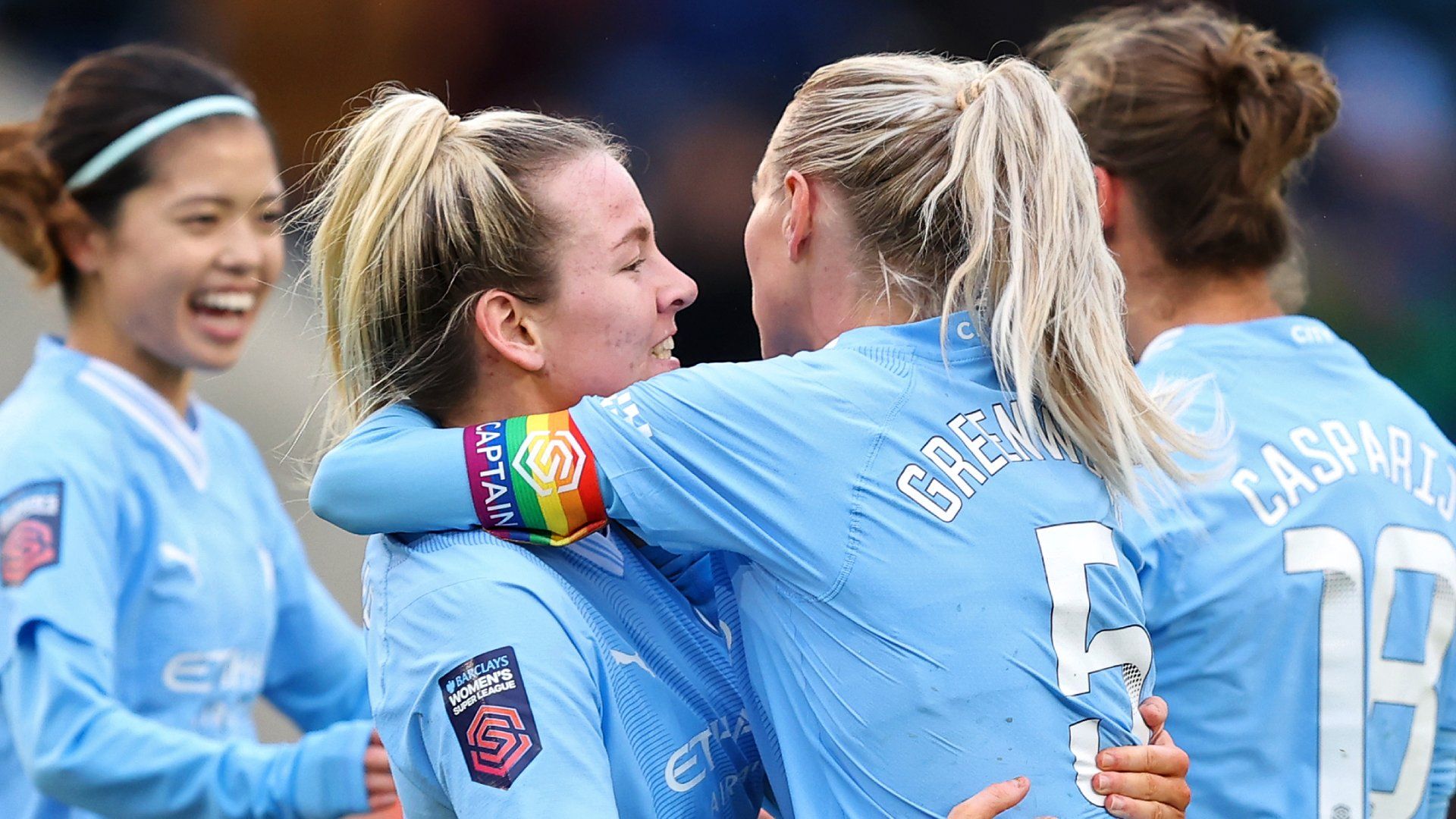 Lauren Hemp Alex Greenwood Manchester City 2023-24