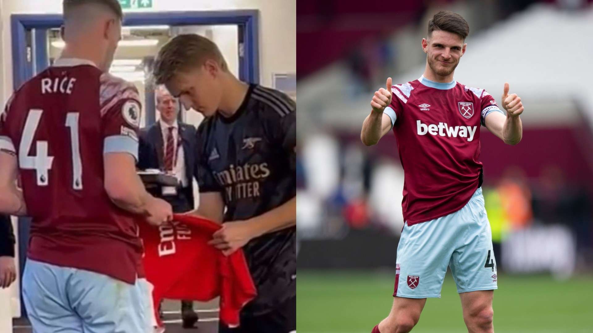 Declan Rice - Martin Odegaard