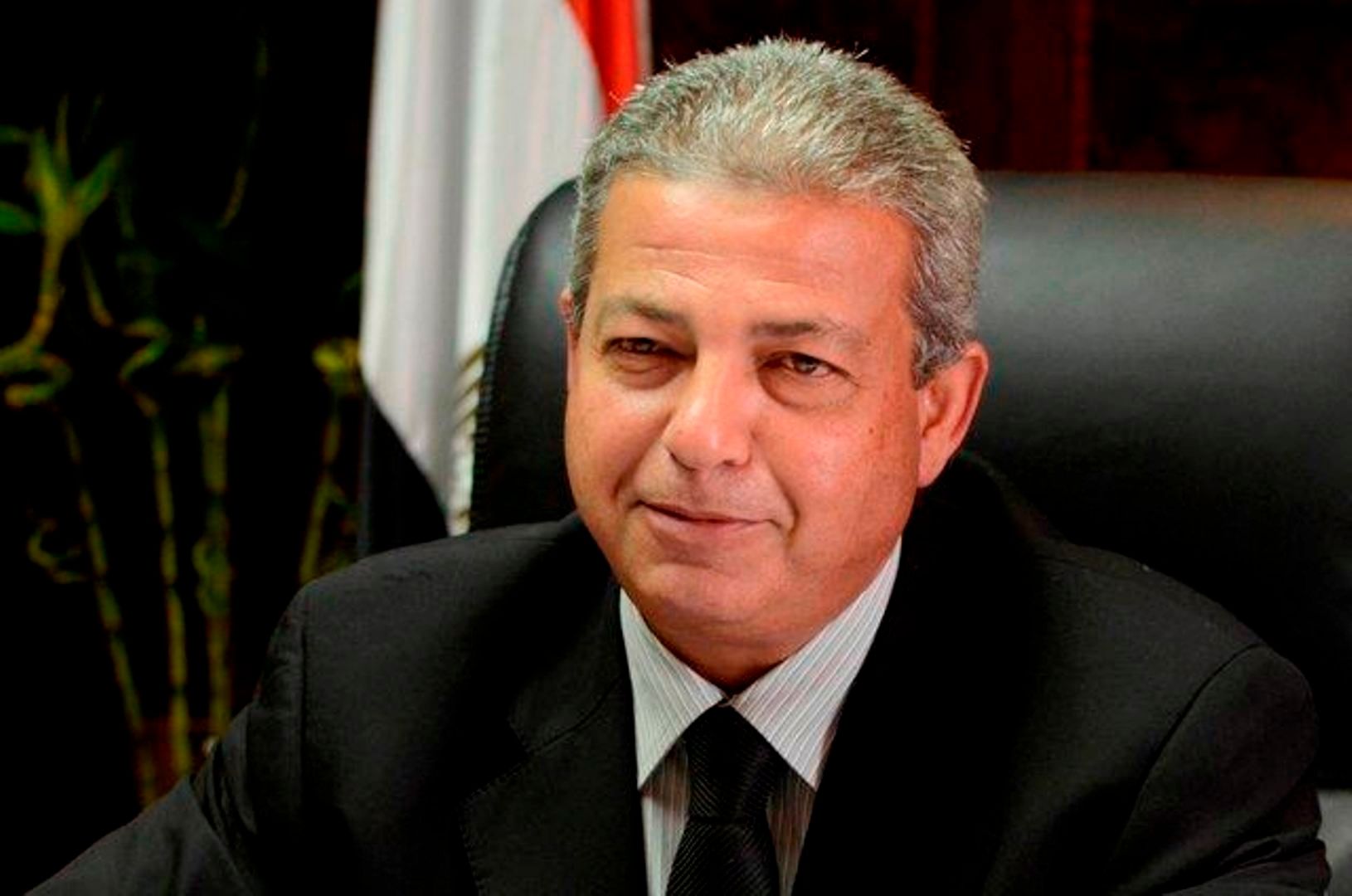 Khalid Abdul Aziz, Minister of Youth and Sports of the Egyptian