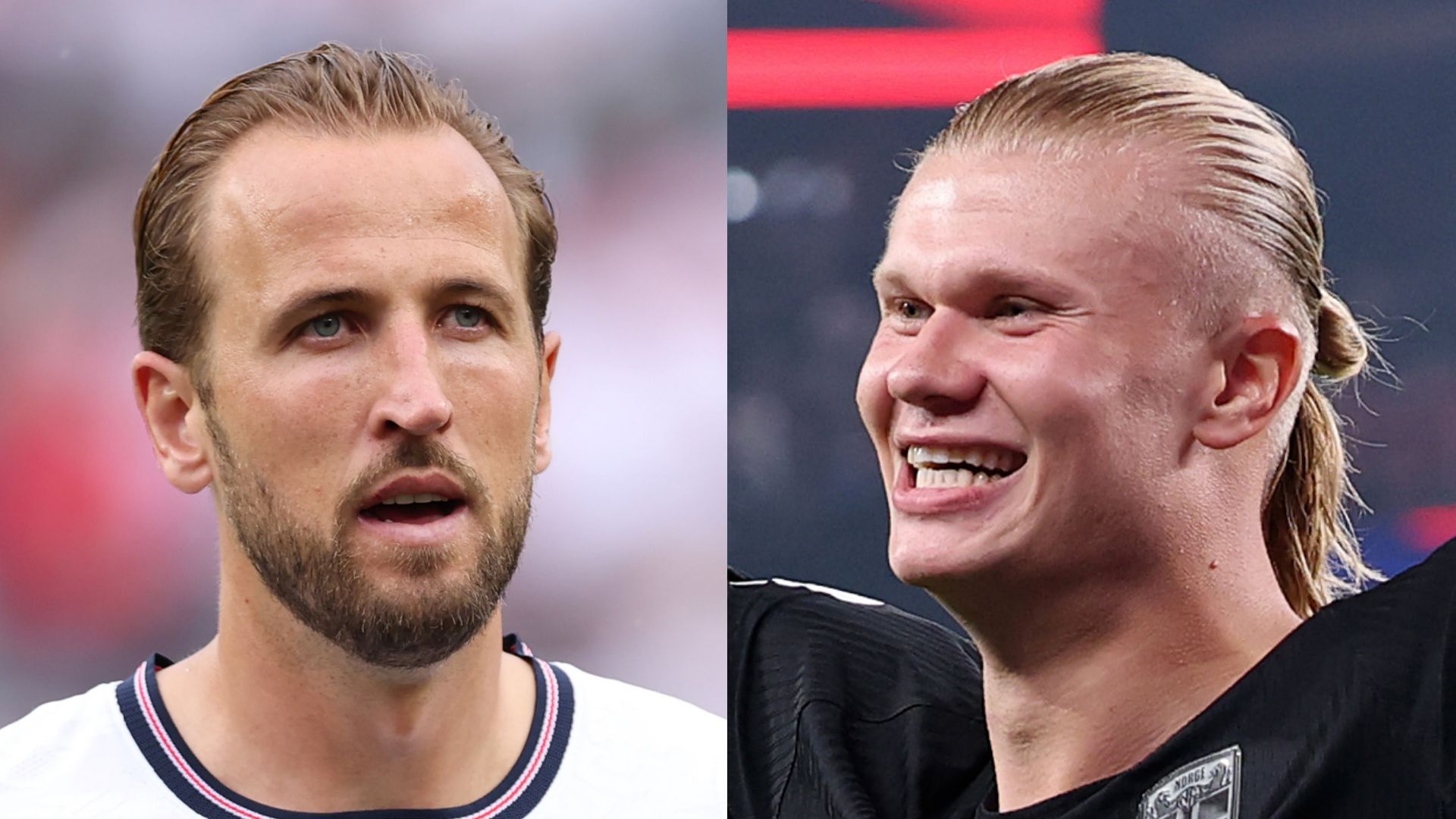 GFX Harry Kane Erling Haaland