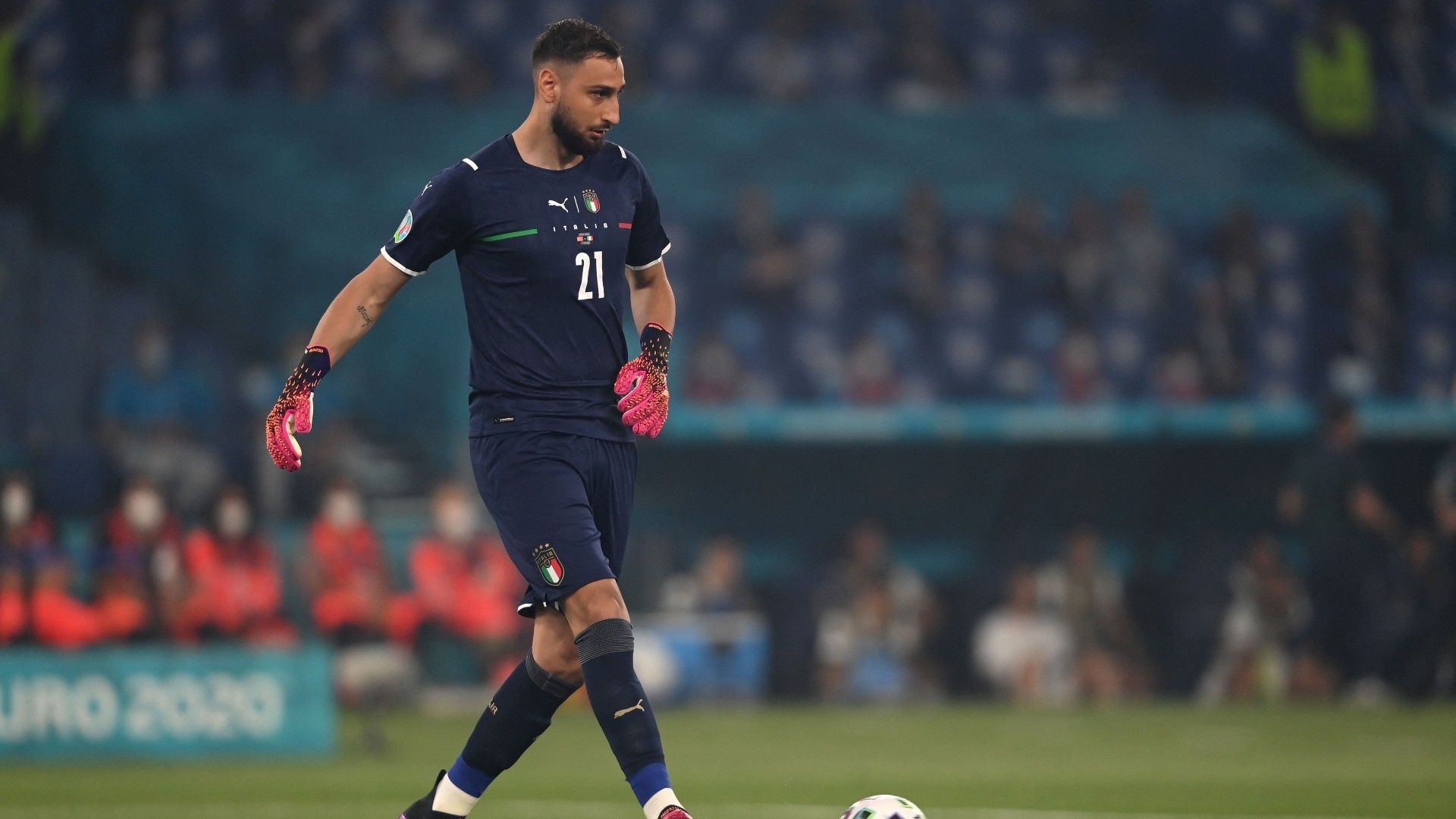 Gianluigi Donnarumma Italy Turkey Euro 2021