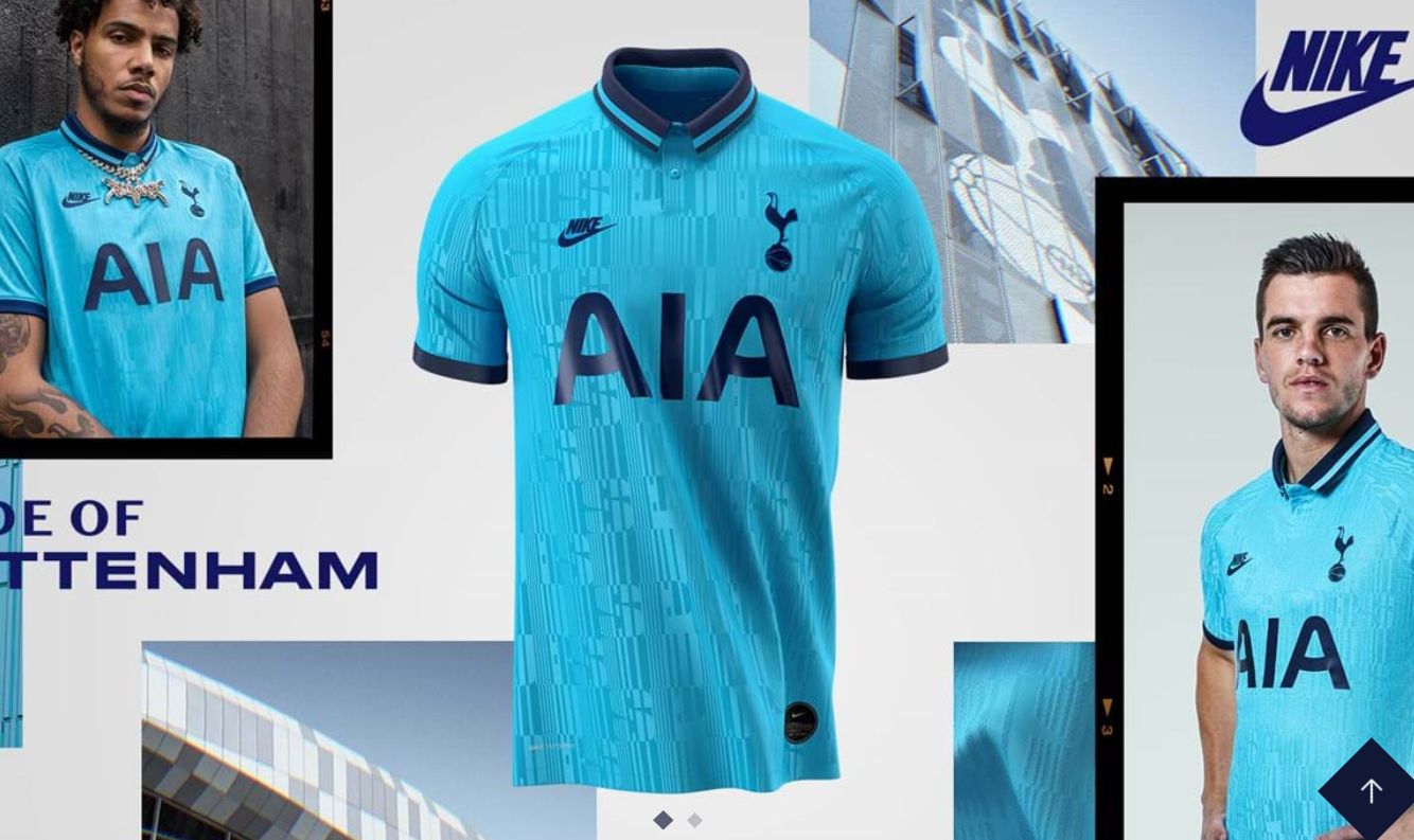 Tottenham terceiro uniforme