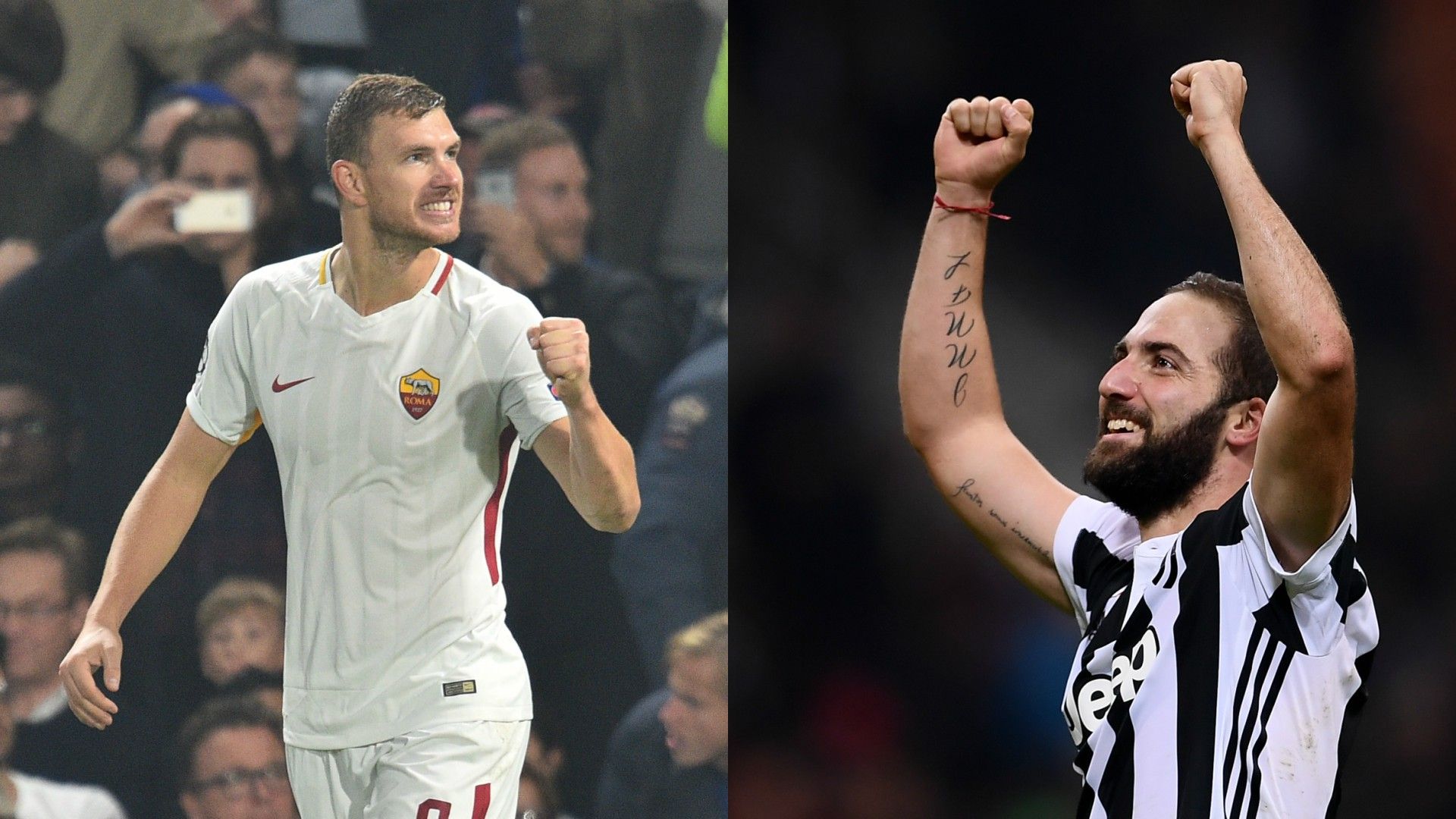 Edin Dzeko Gonzalo Higuain